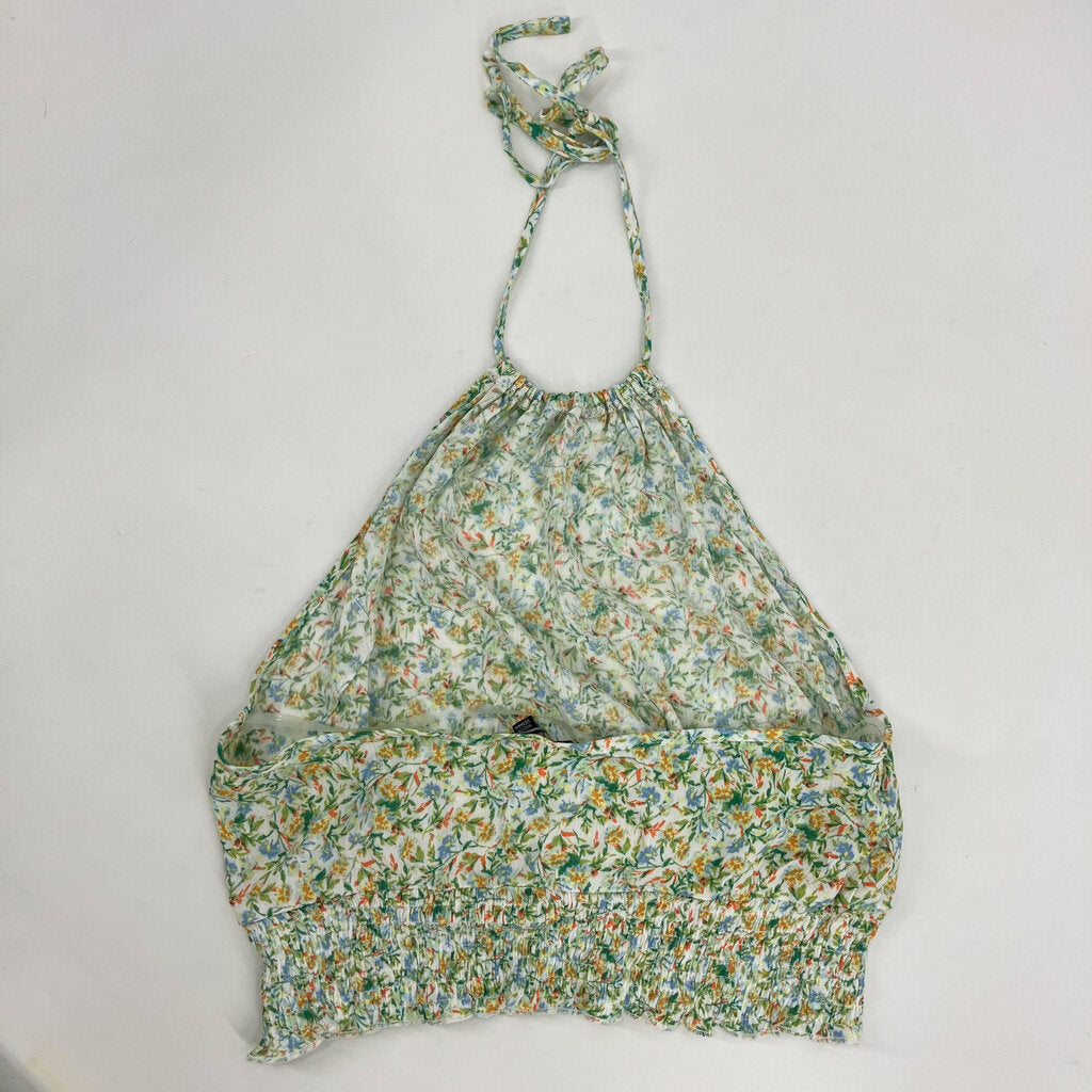 Floral Halter Neck Top
