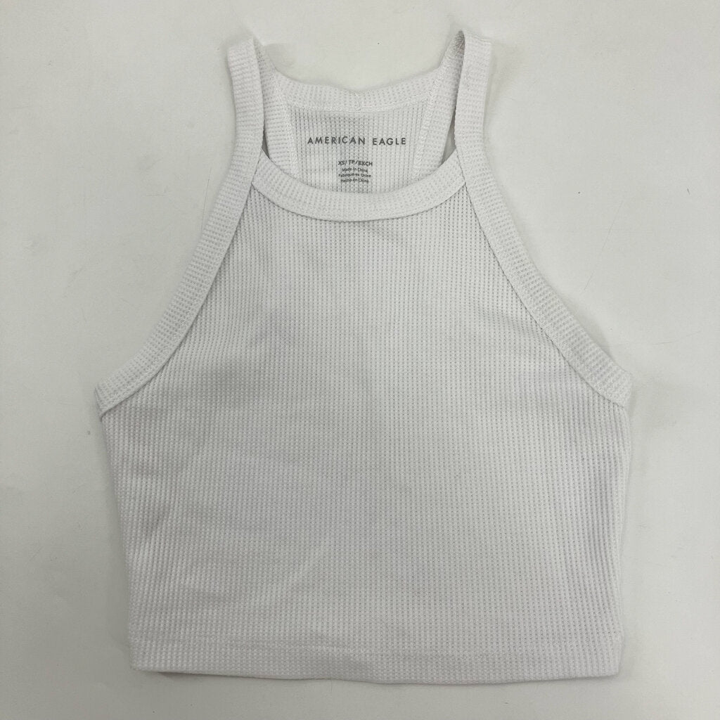 Waffleknit Crop Tank