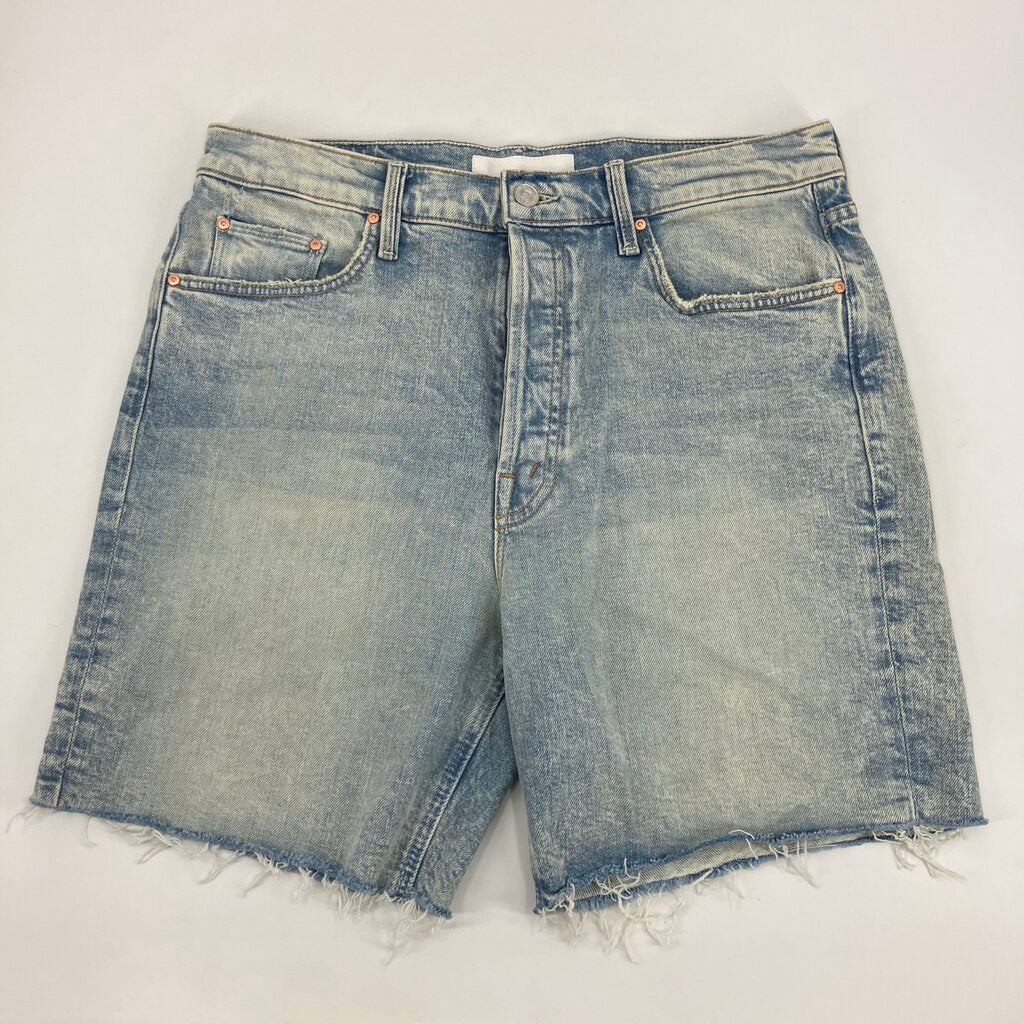 button up frayed bottoms