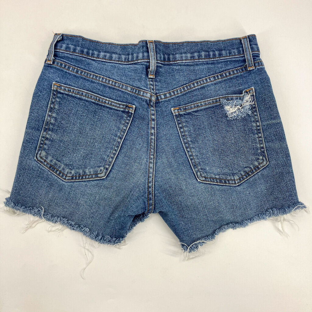 Distressed denim