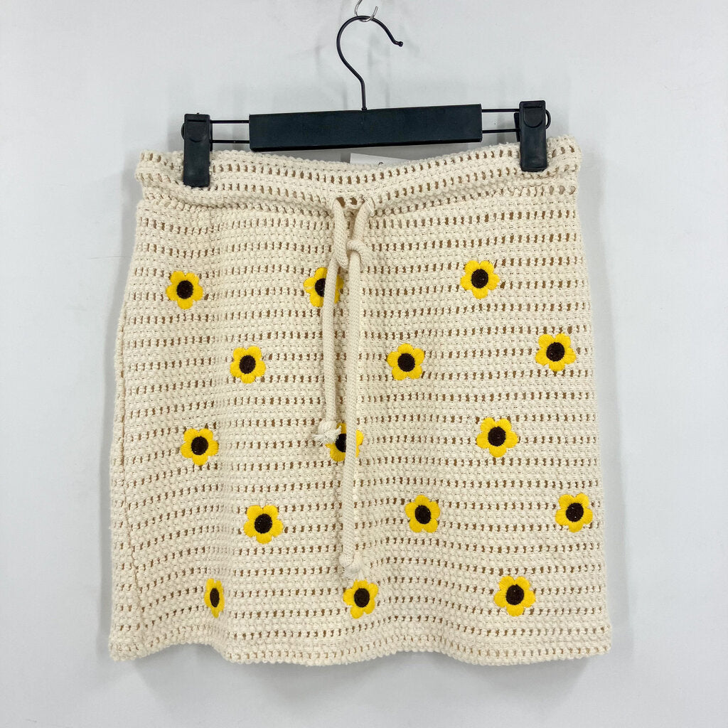 Crochet Sunflower Skirt