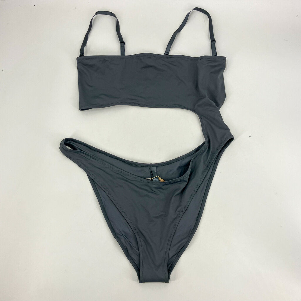Side Cutout Swim One Piece