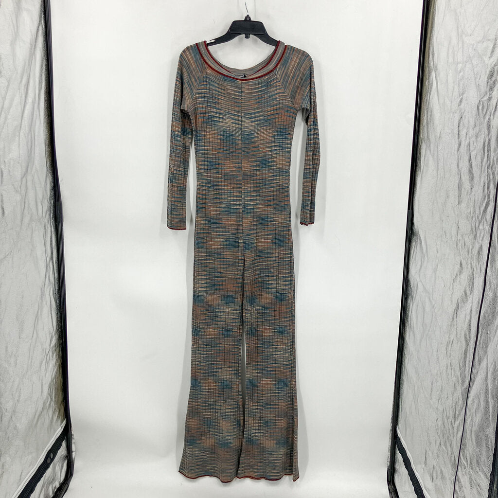 Rubbed Knit Jumpsuit