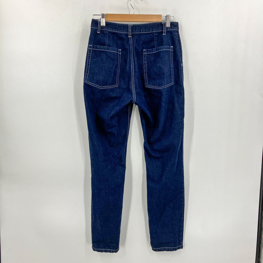 high Rise Dark Wash