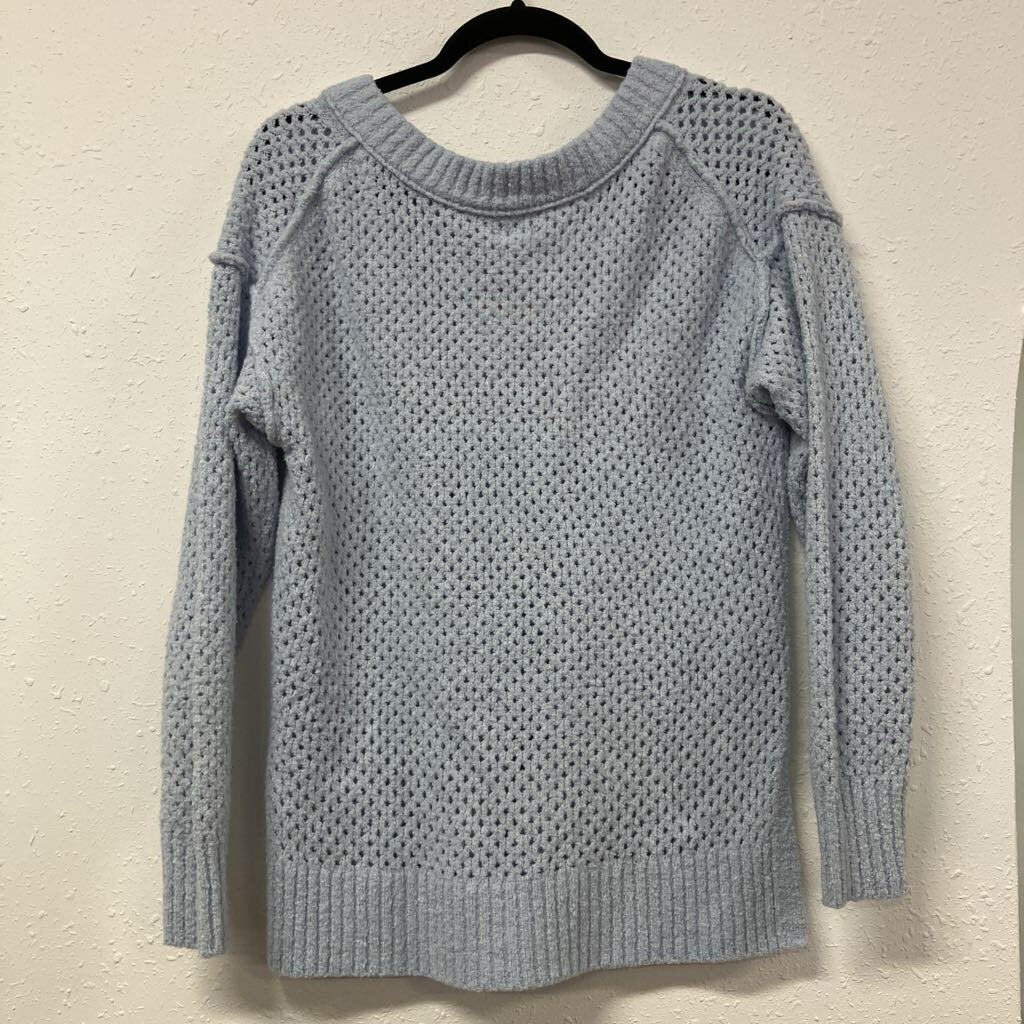Open Knit Vneck