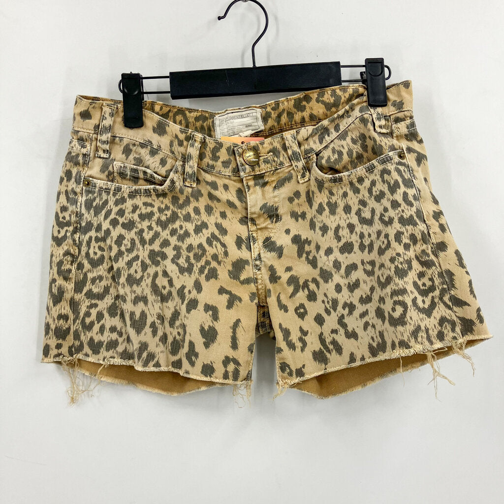 Leopard Cut Offs