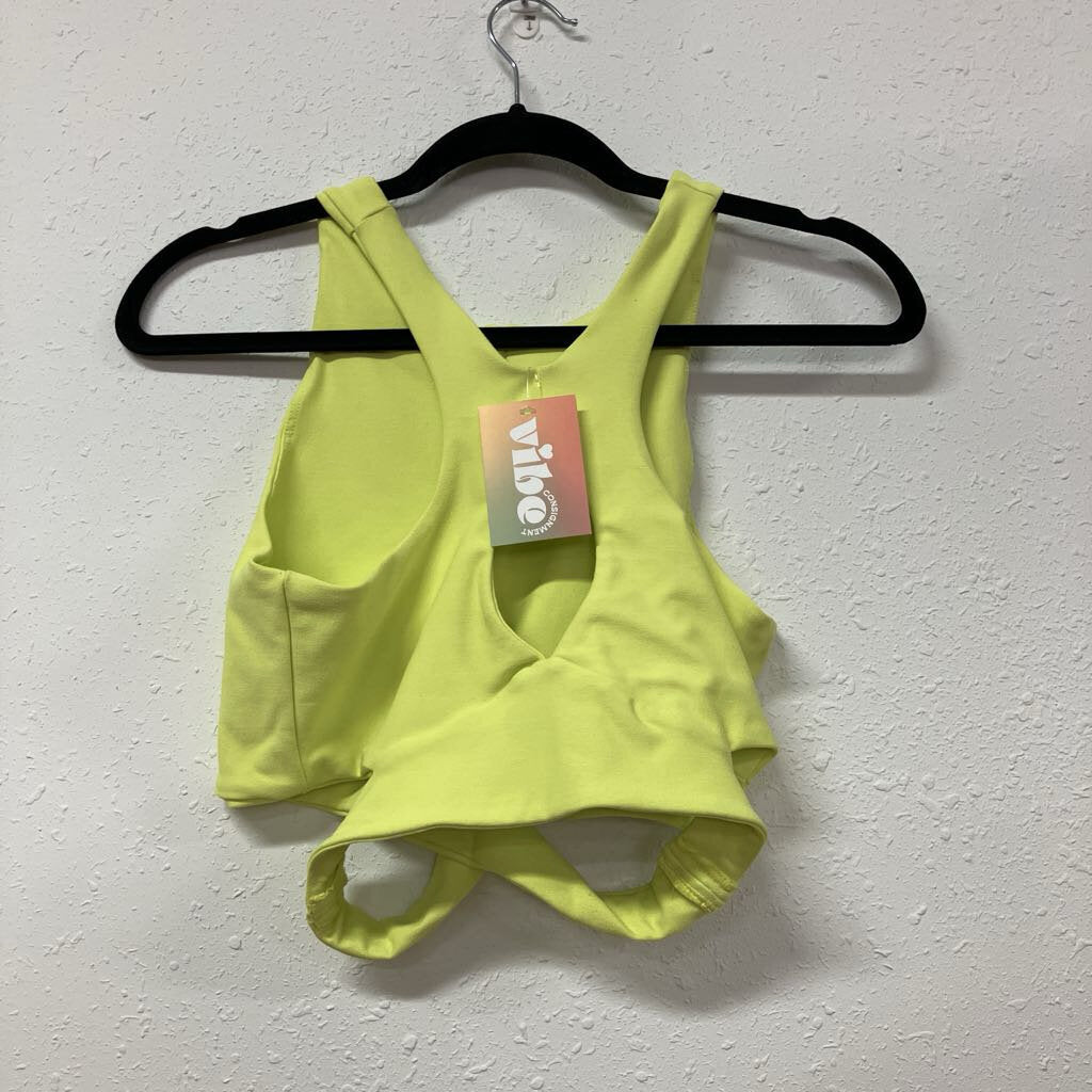 Open Back Cross Strap Crop