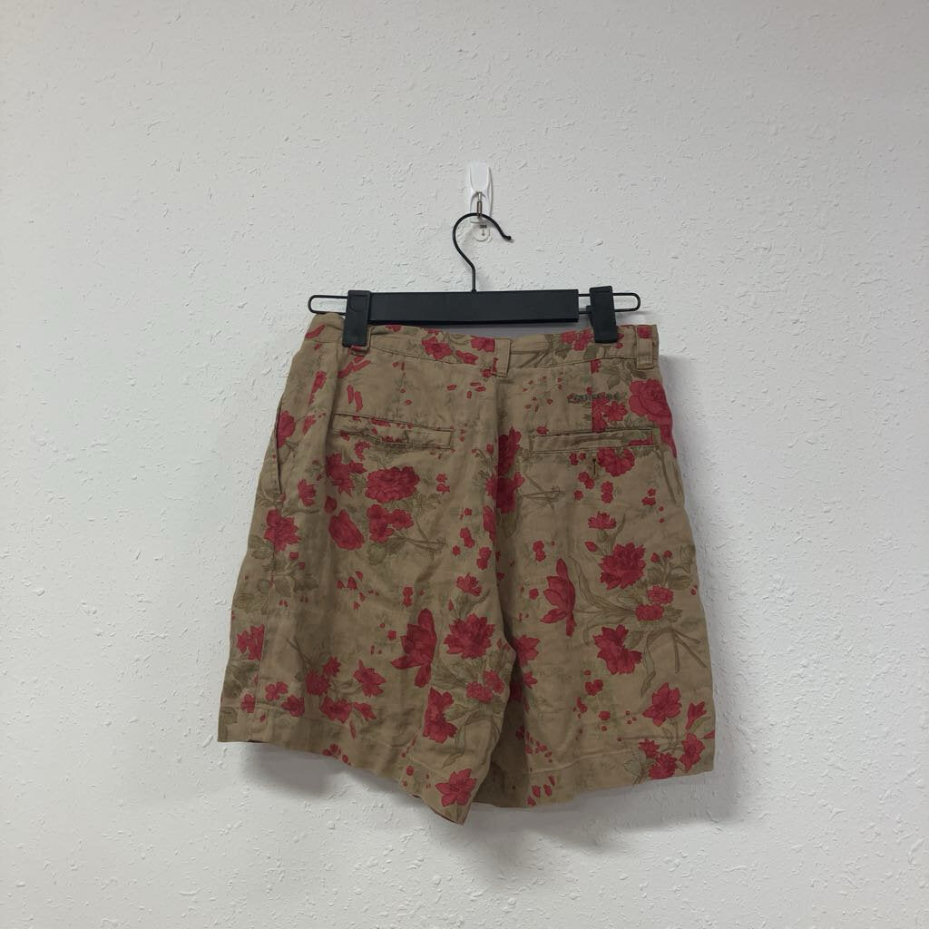 Floral linen short