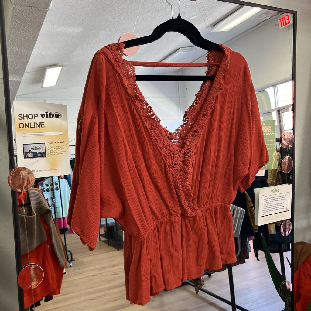Eyelet Lace Blouse