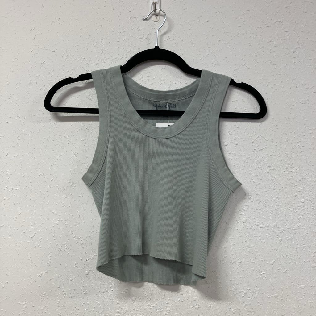 Ribbed Crop Tank