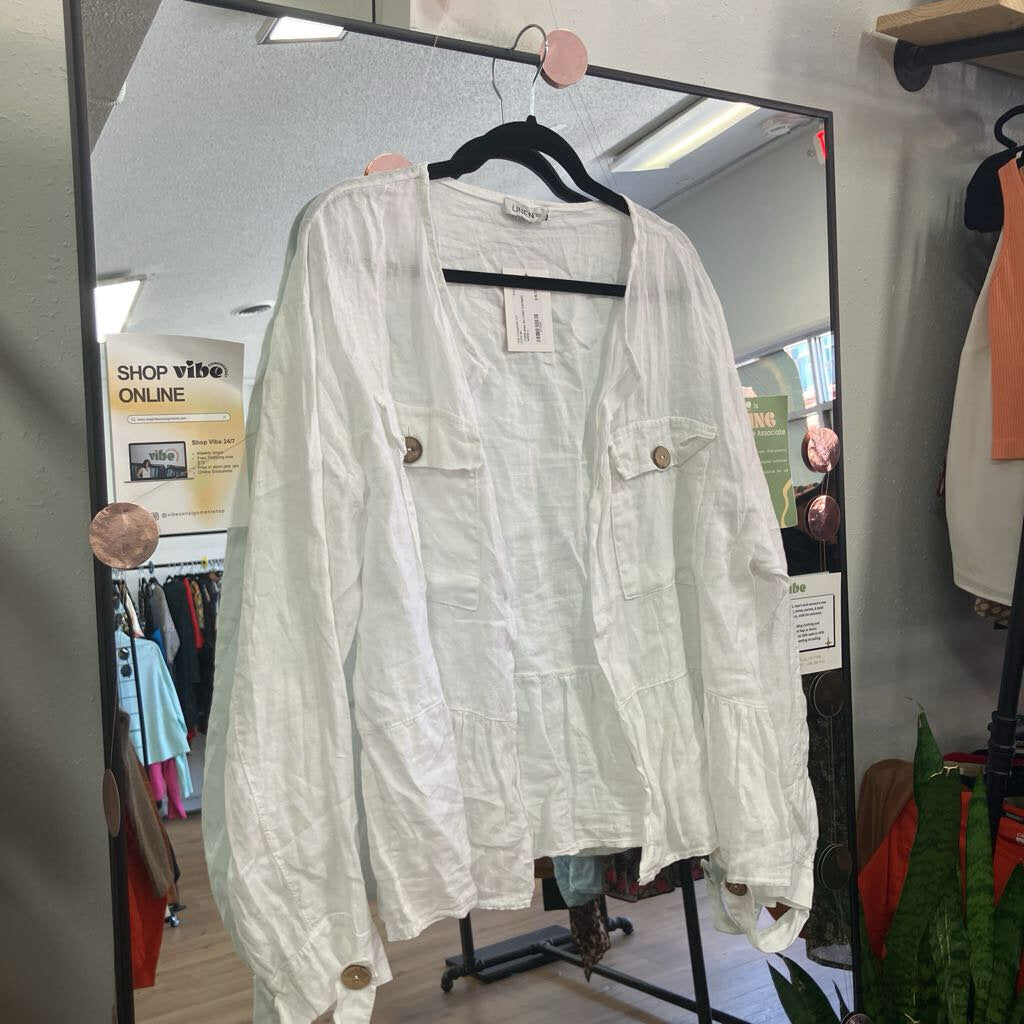 Linen Cardigan