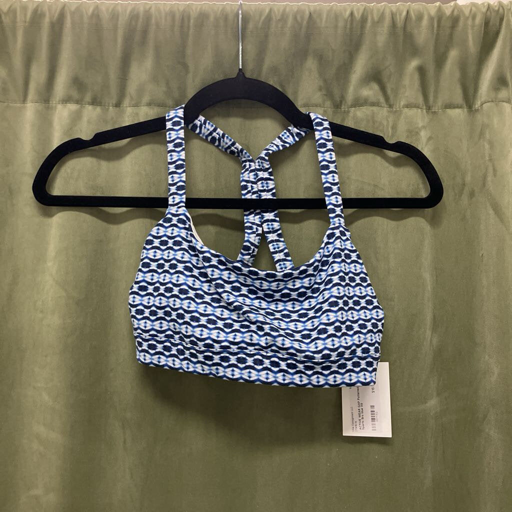 Patterned Sports Bra