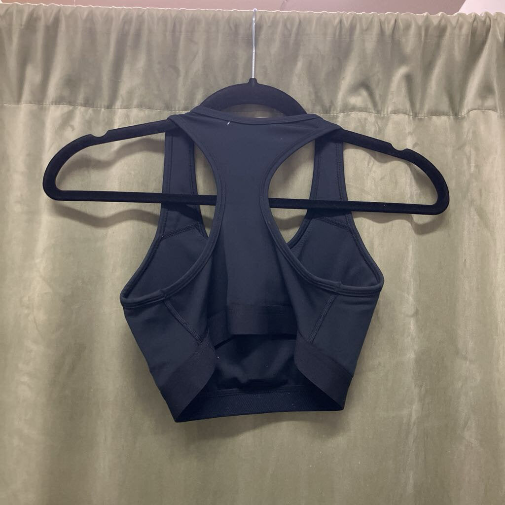 logo racerback sports bra