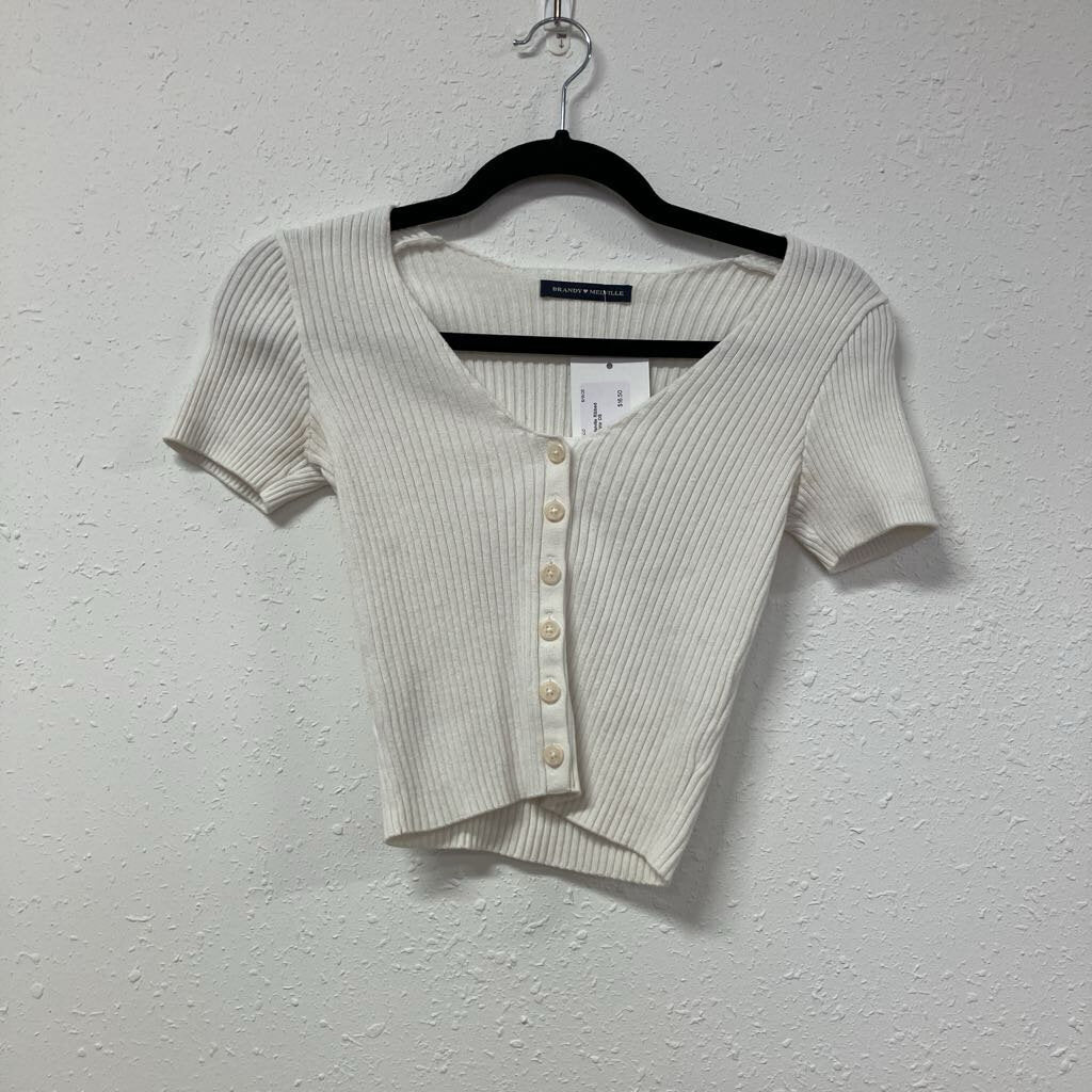 Ribbed Button Down