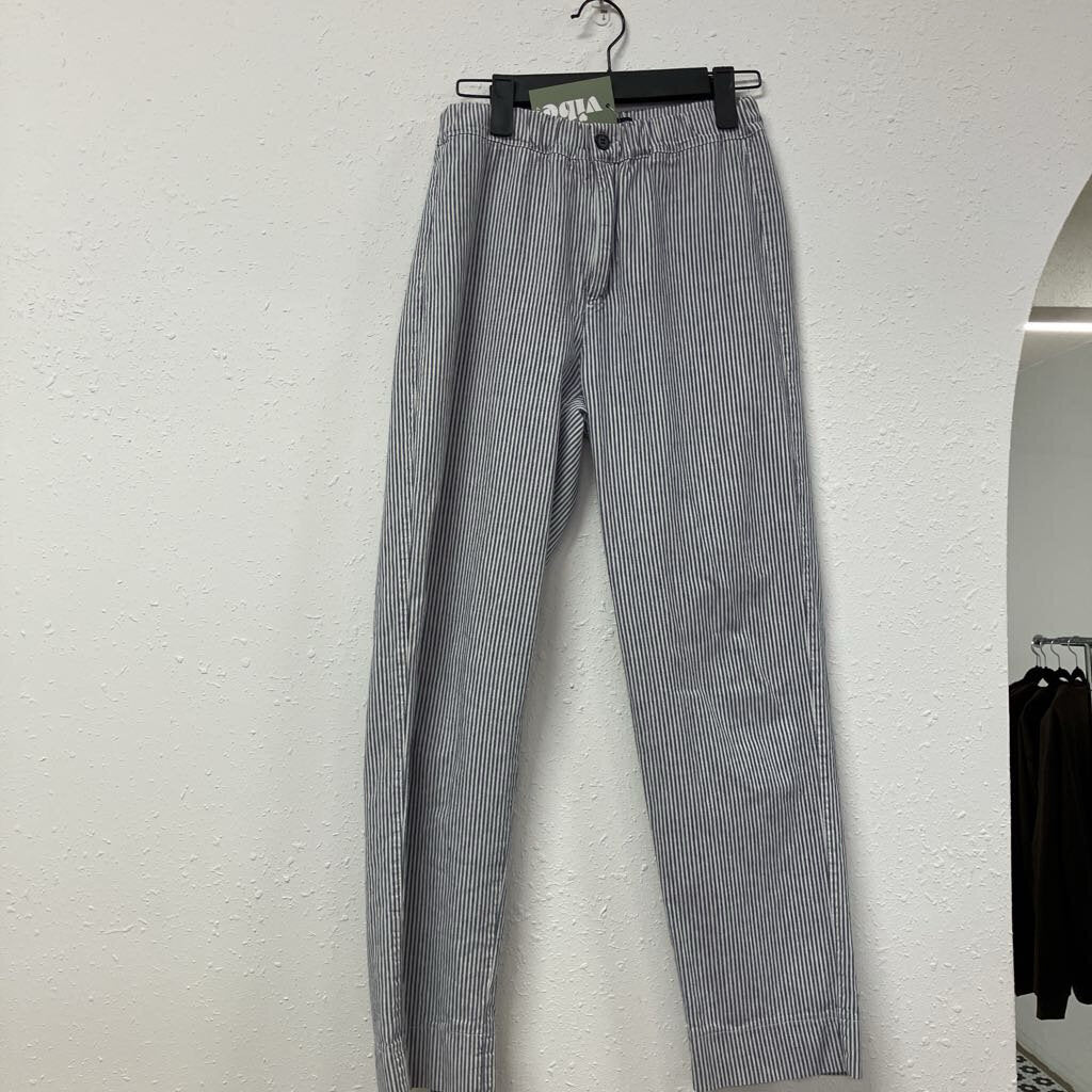 striped linen pants