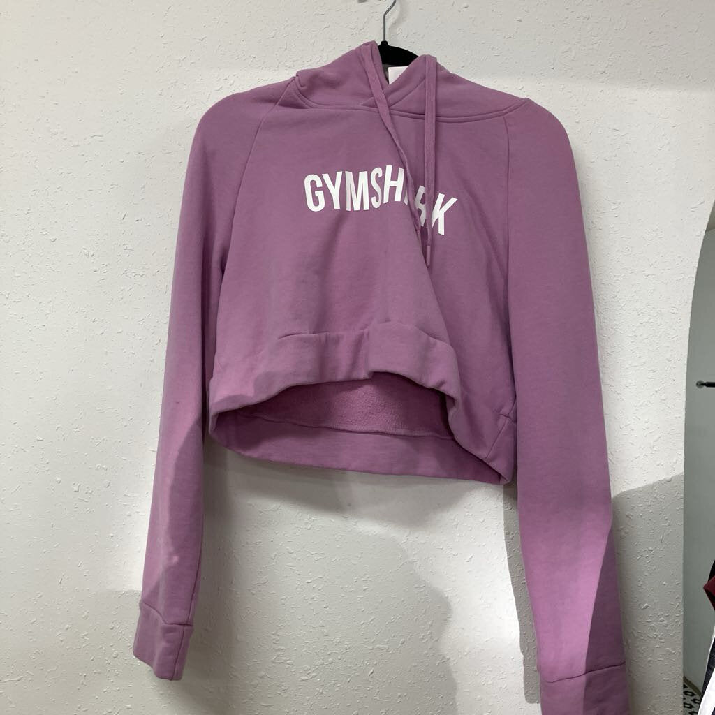 Logo Crop Hoodie