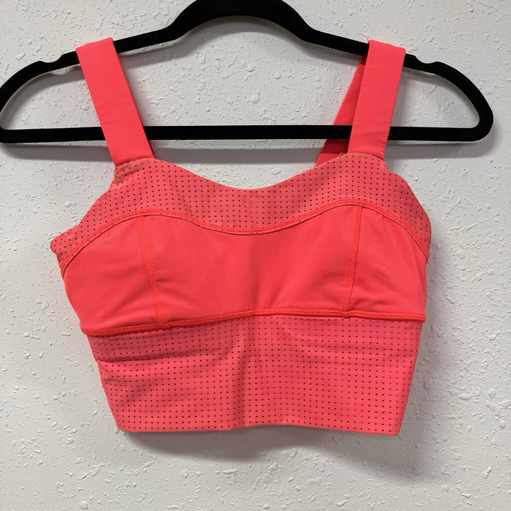 neon sports bra