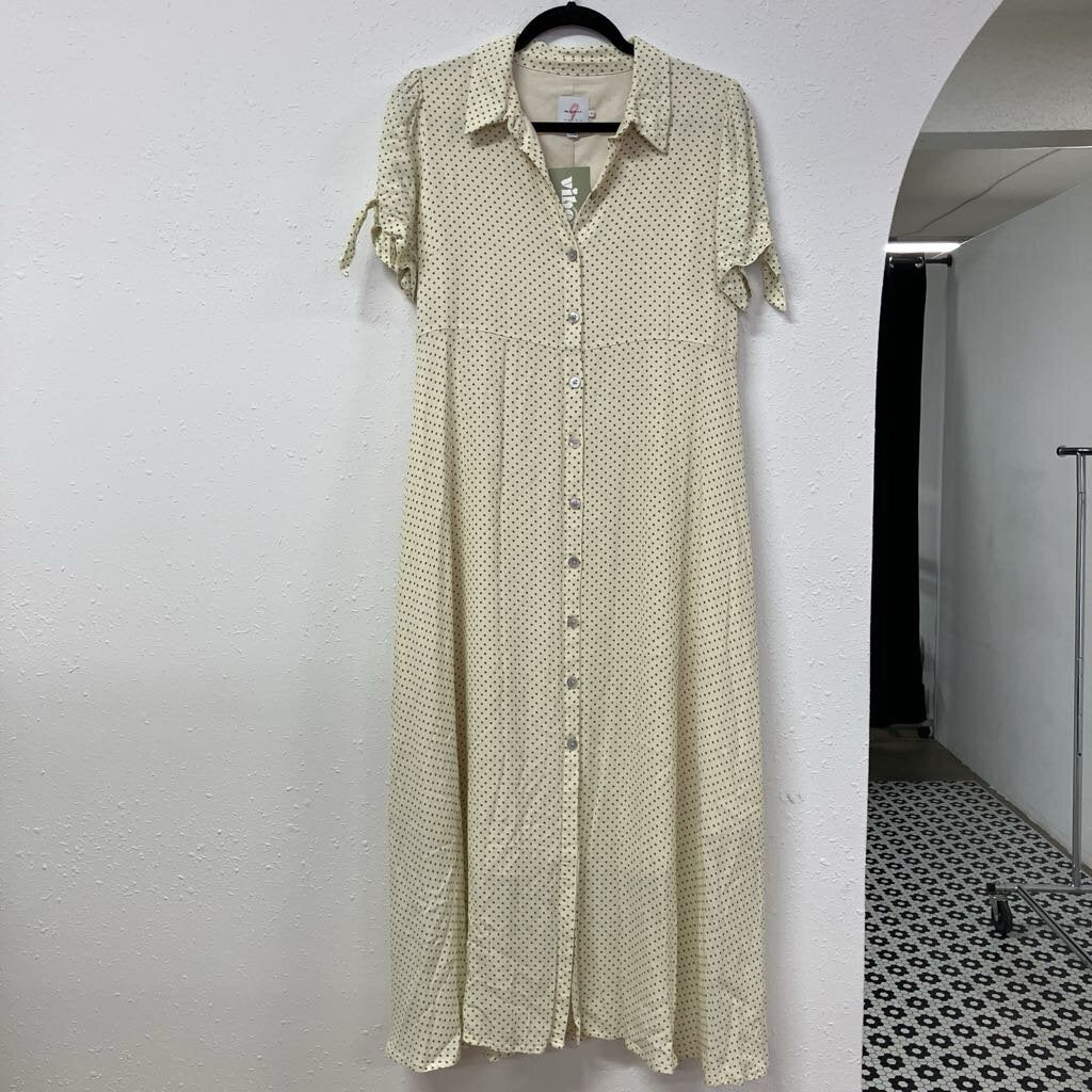 polka dot maxi