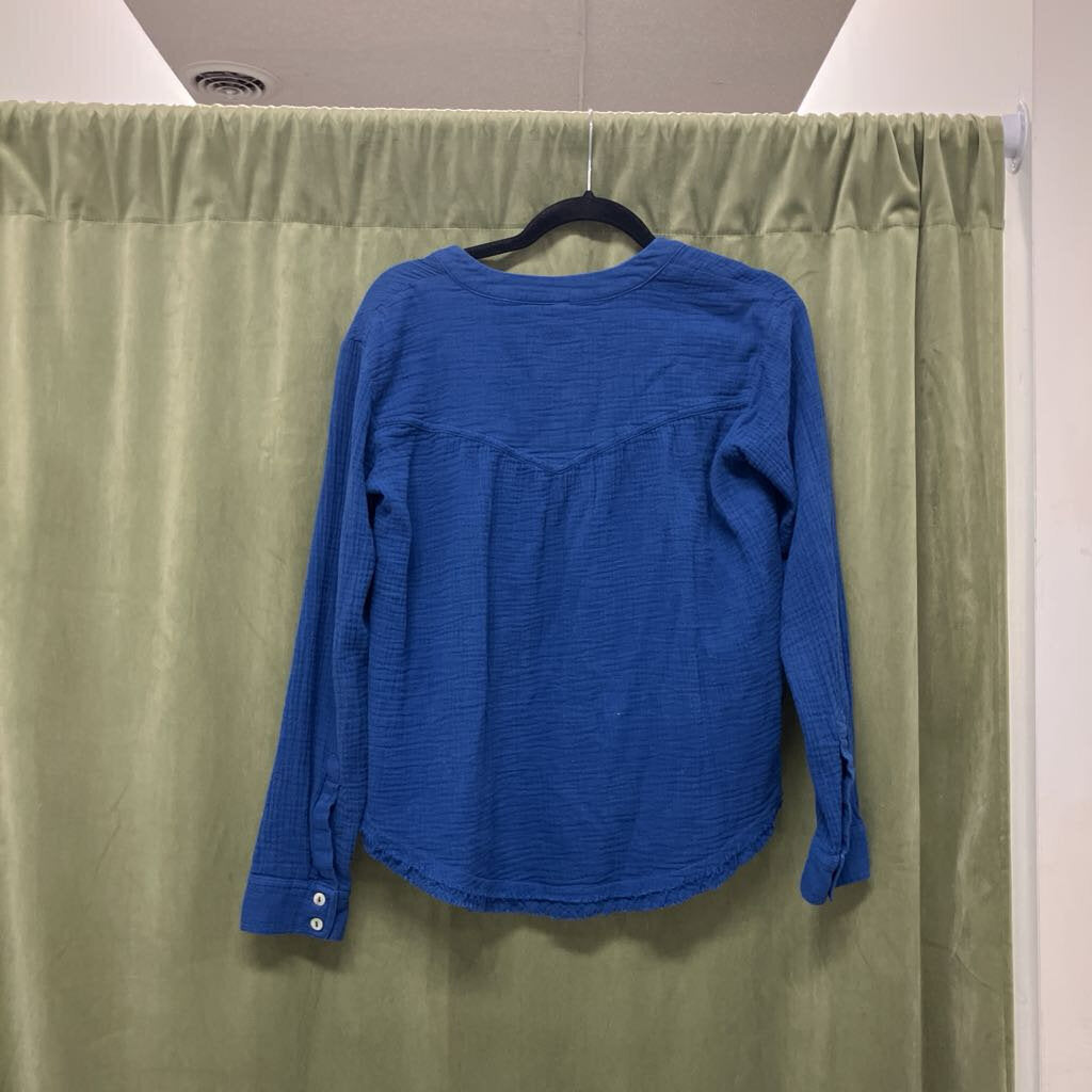 Gauzy Vneck Pullover