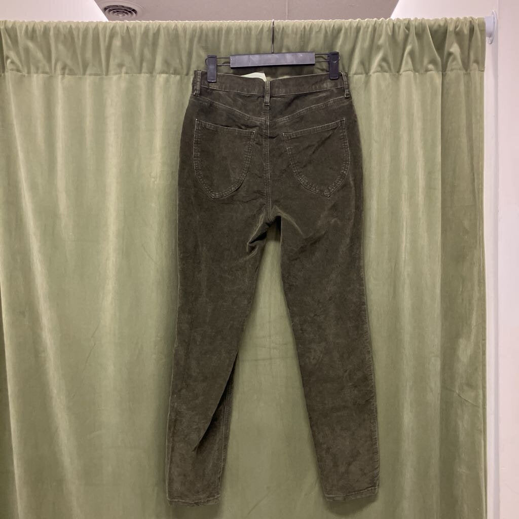 corduroy skinny high rise