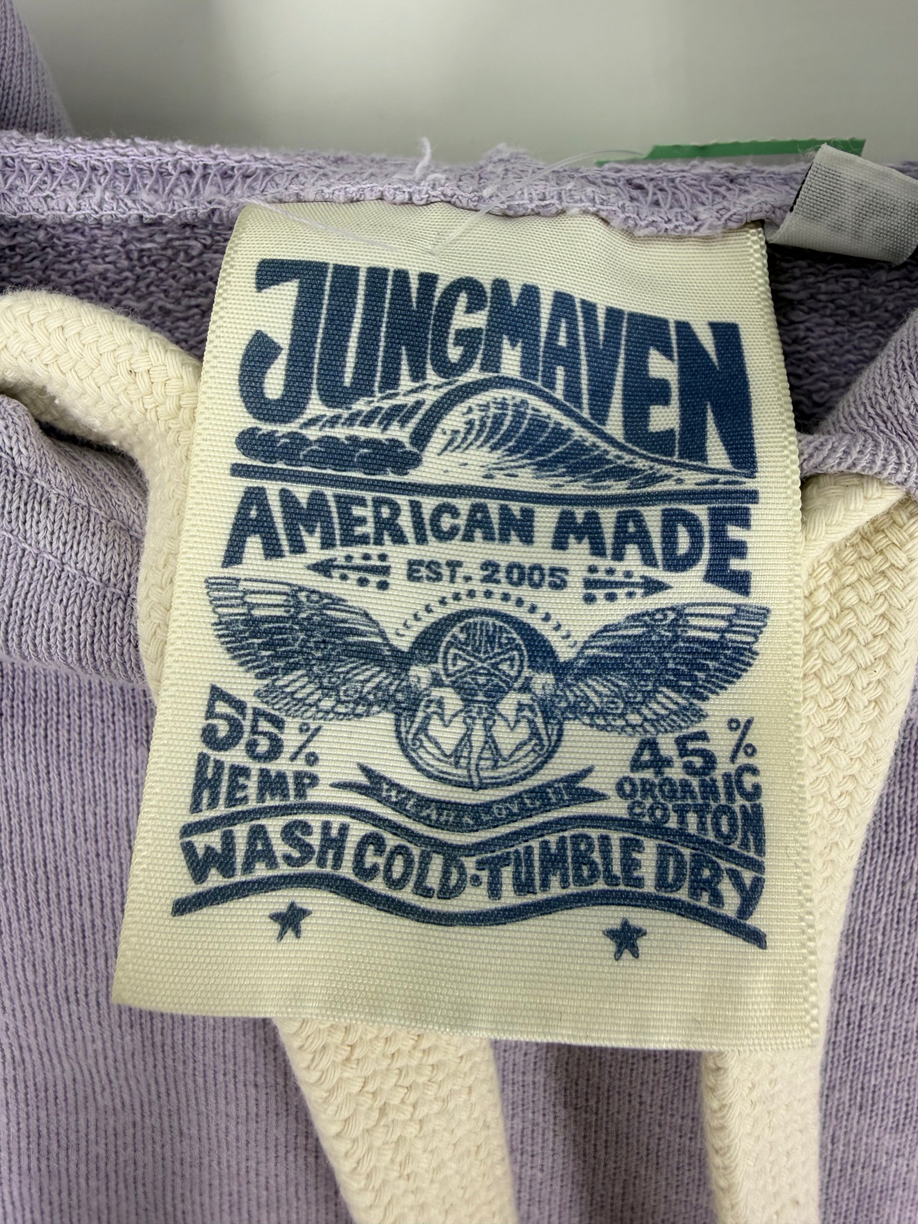 Purple Jungmaven Hoodie, XS