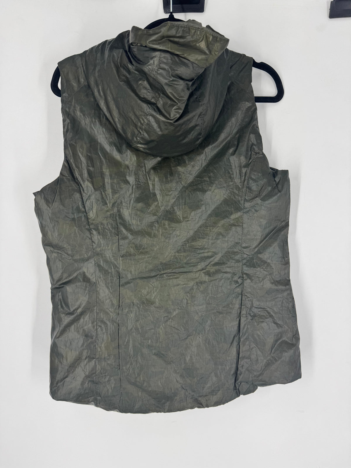 Green Gerry hooded vest, M
