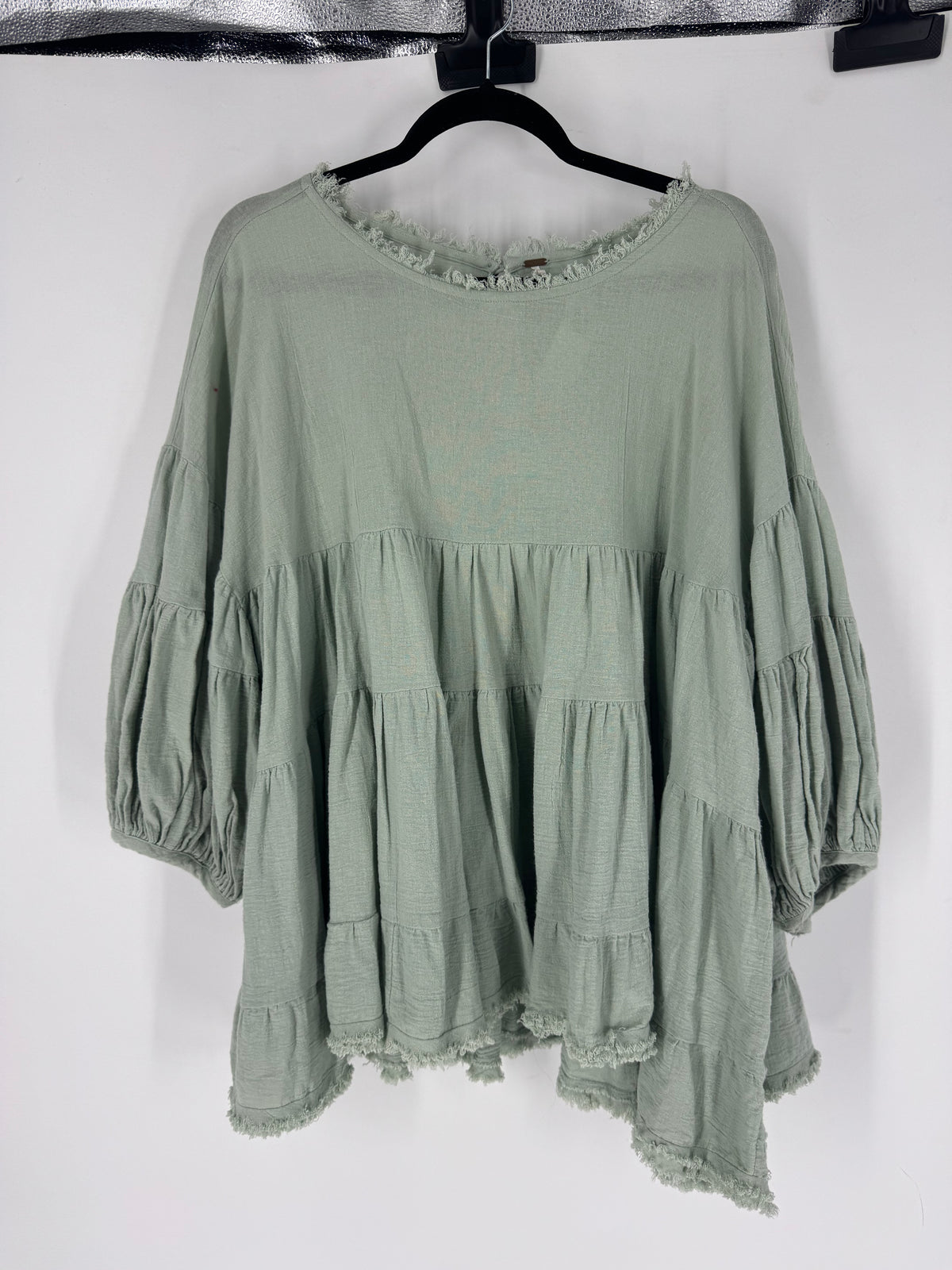 Green Free People Tiered Mini, S