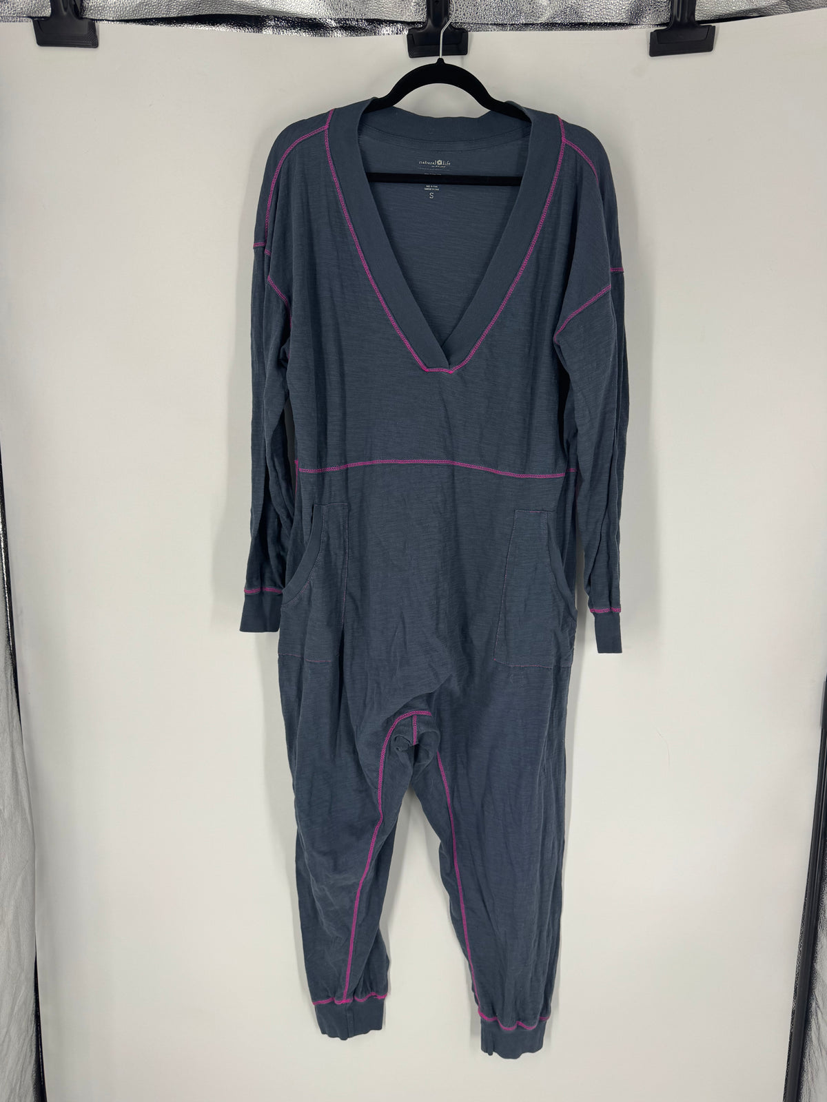 Blue Natural Life lounge jumpsuit, S