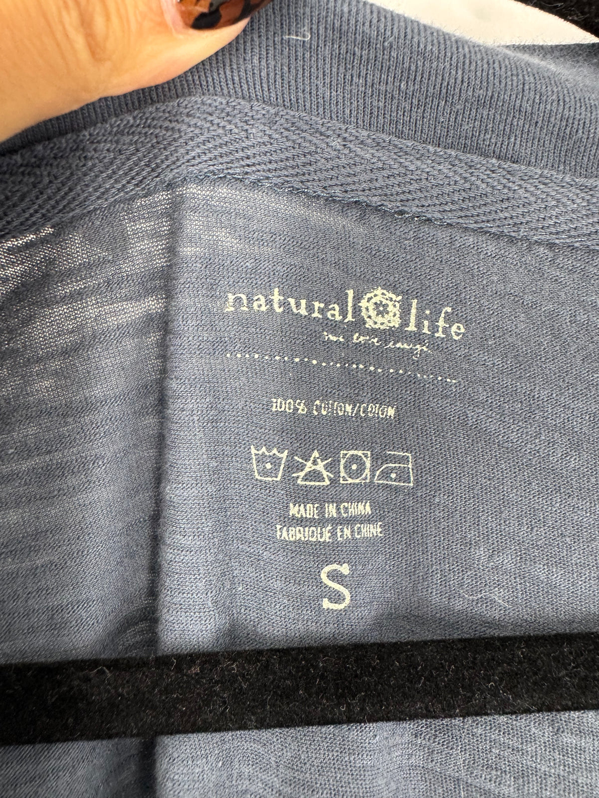 Blue Natural Life lounge jumpsuit, S
