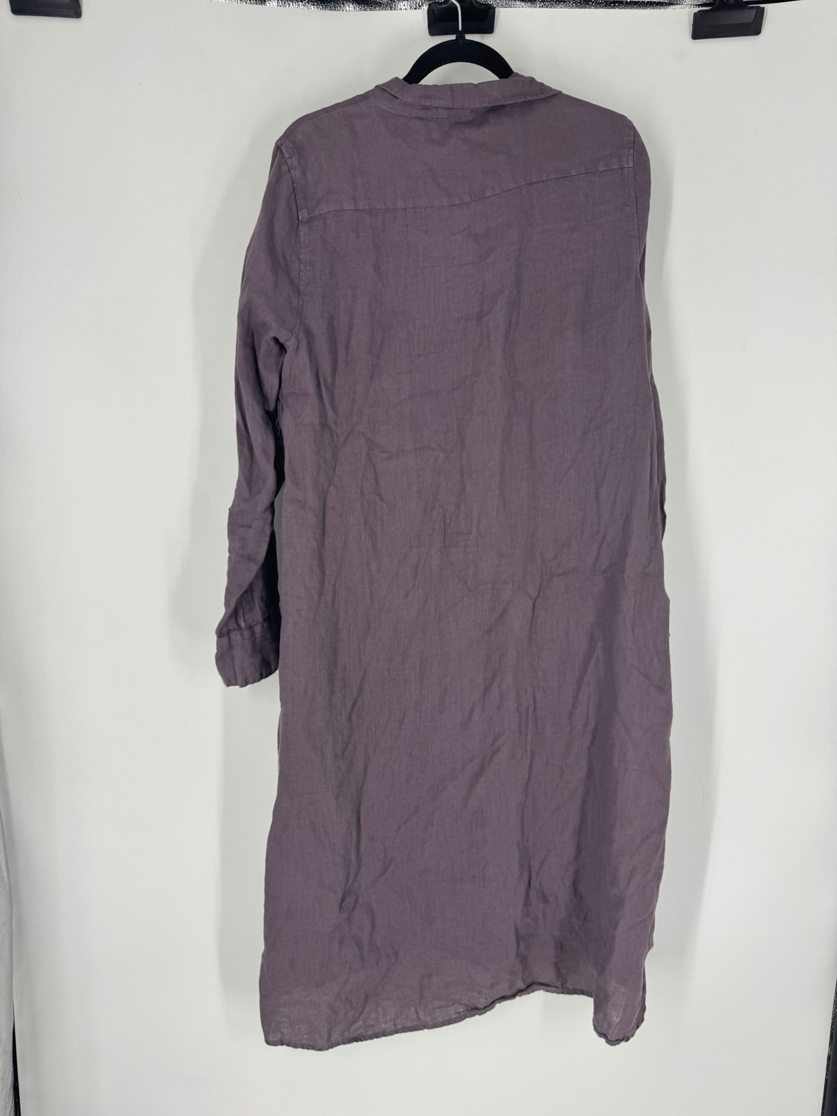 Purple CP Shades Button Front Midi, M