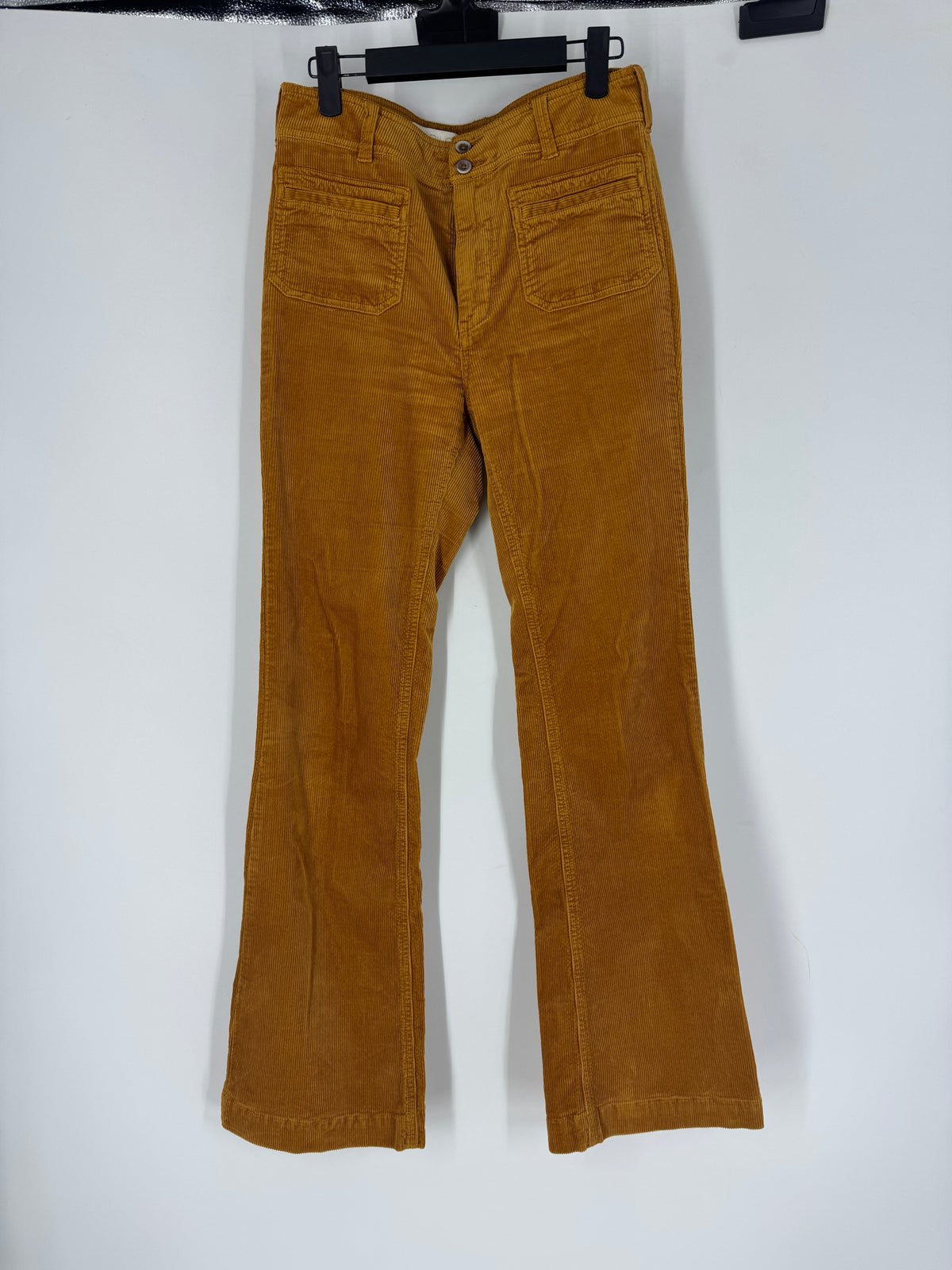 Yellow Pilcro Corduroy High Rise, 27