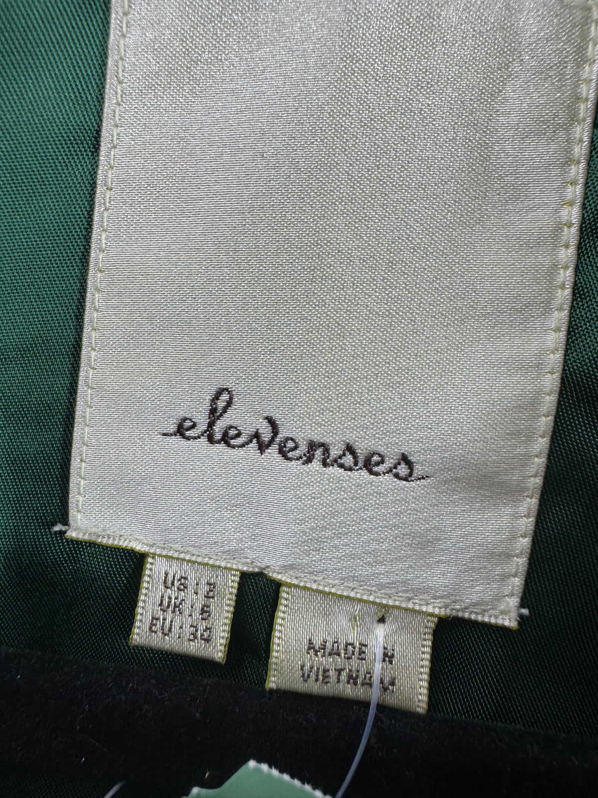 Green Elevenses Crochet Stitch Jacket, 2