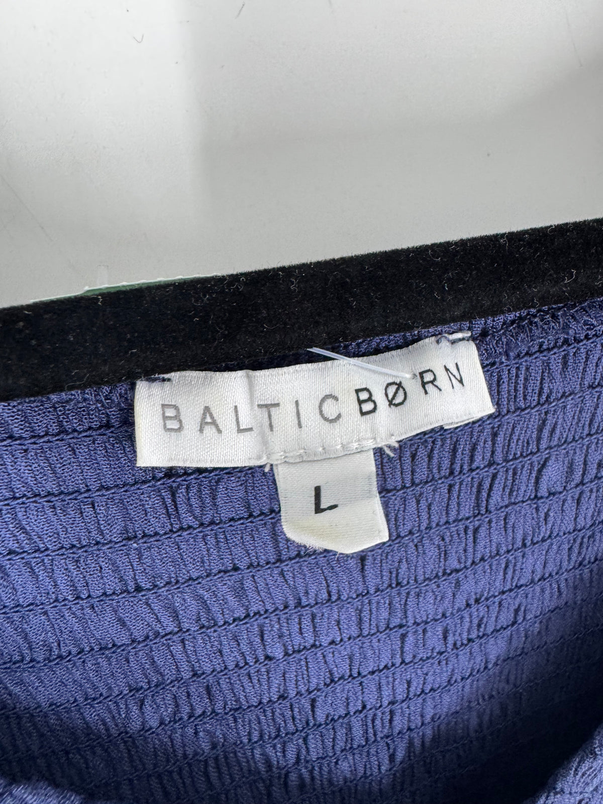 Blue Baltic Born Swiss Dot Midi, L