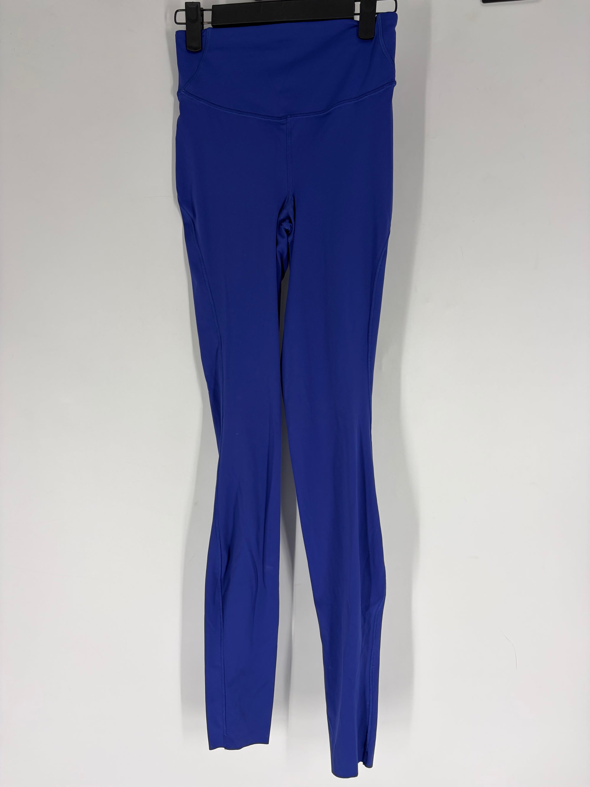 Blue Lululemon highrise leggings, 4
