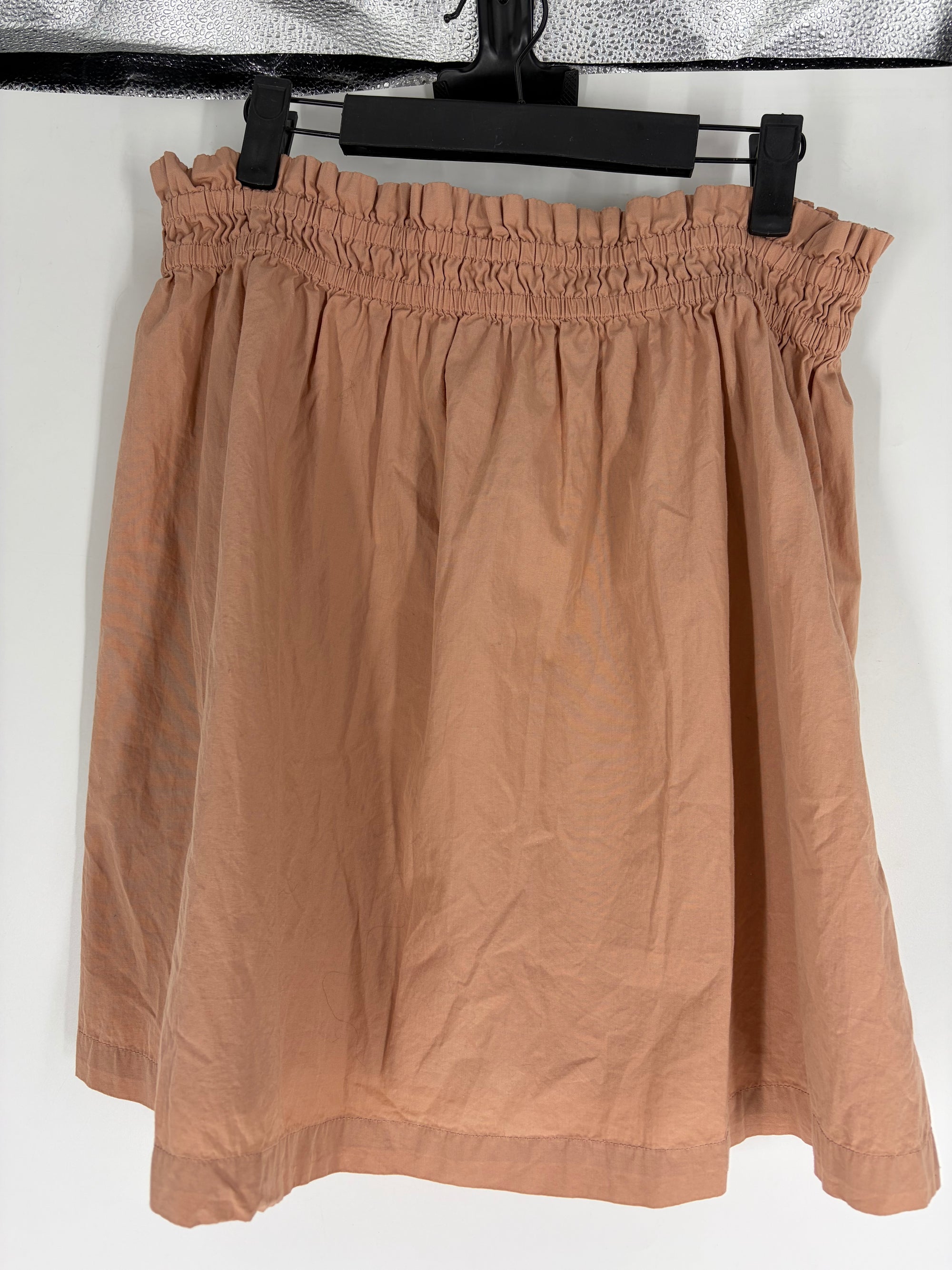 pink Free People loose mini skirt, M
