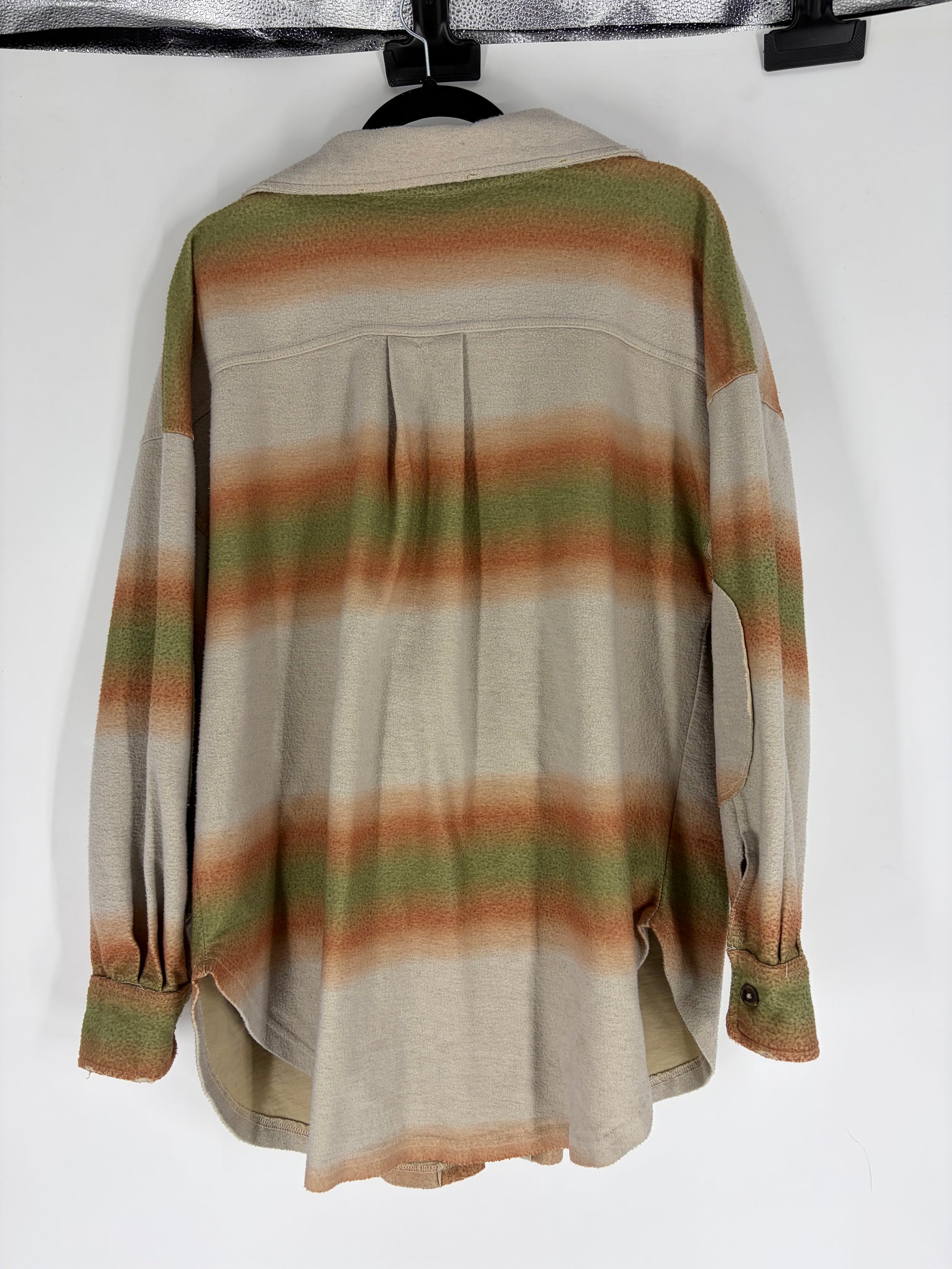 Blue Free People long sleeve shirt, XS