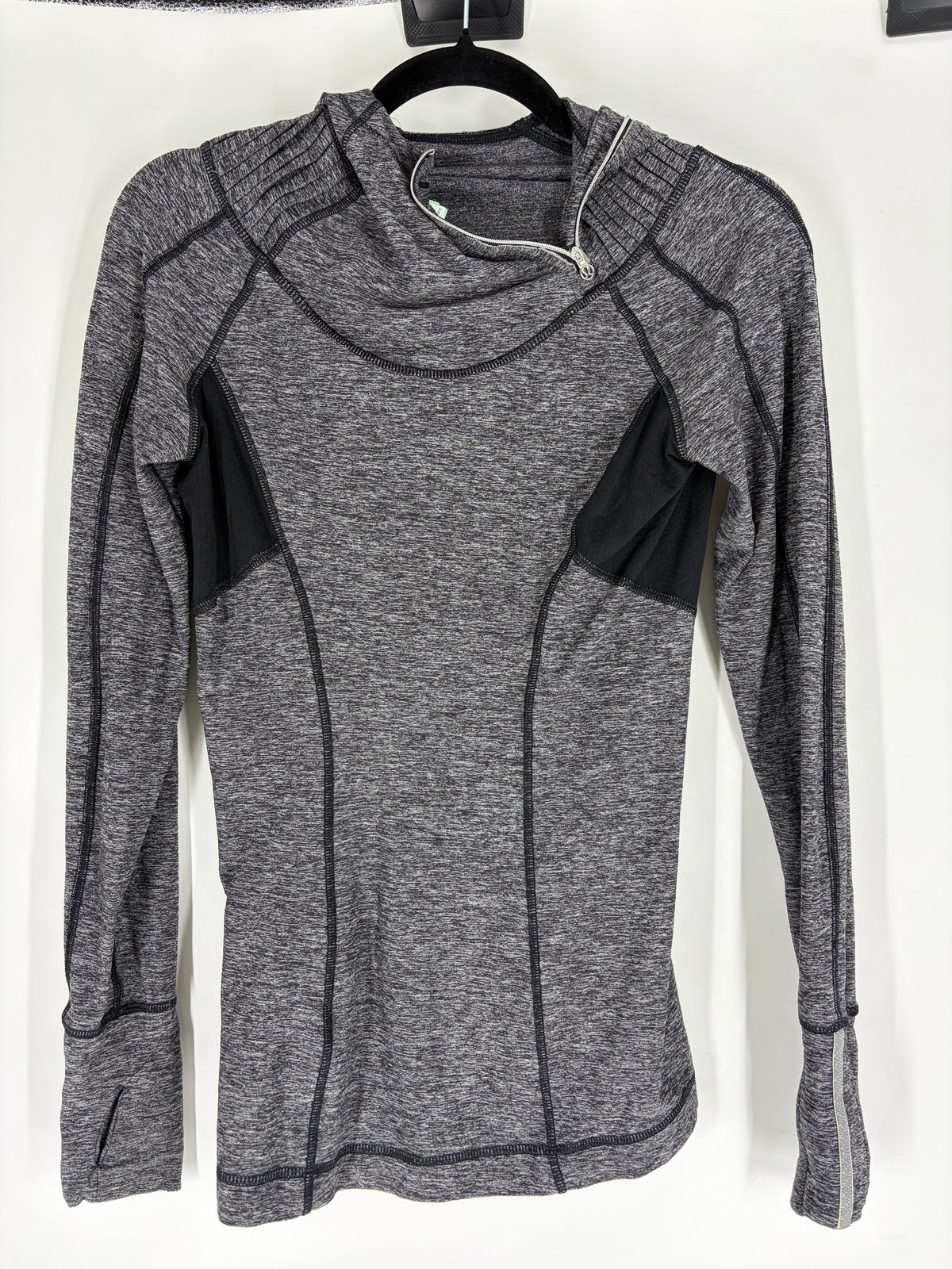 grey Lululemon zip up athletic, 6