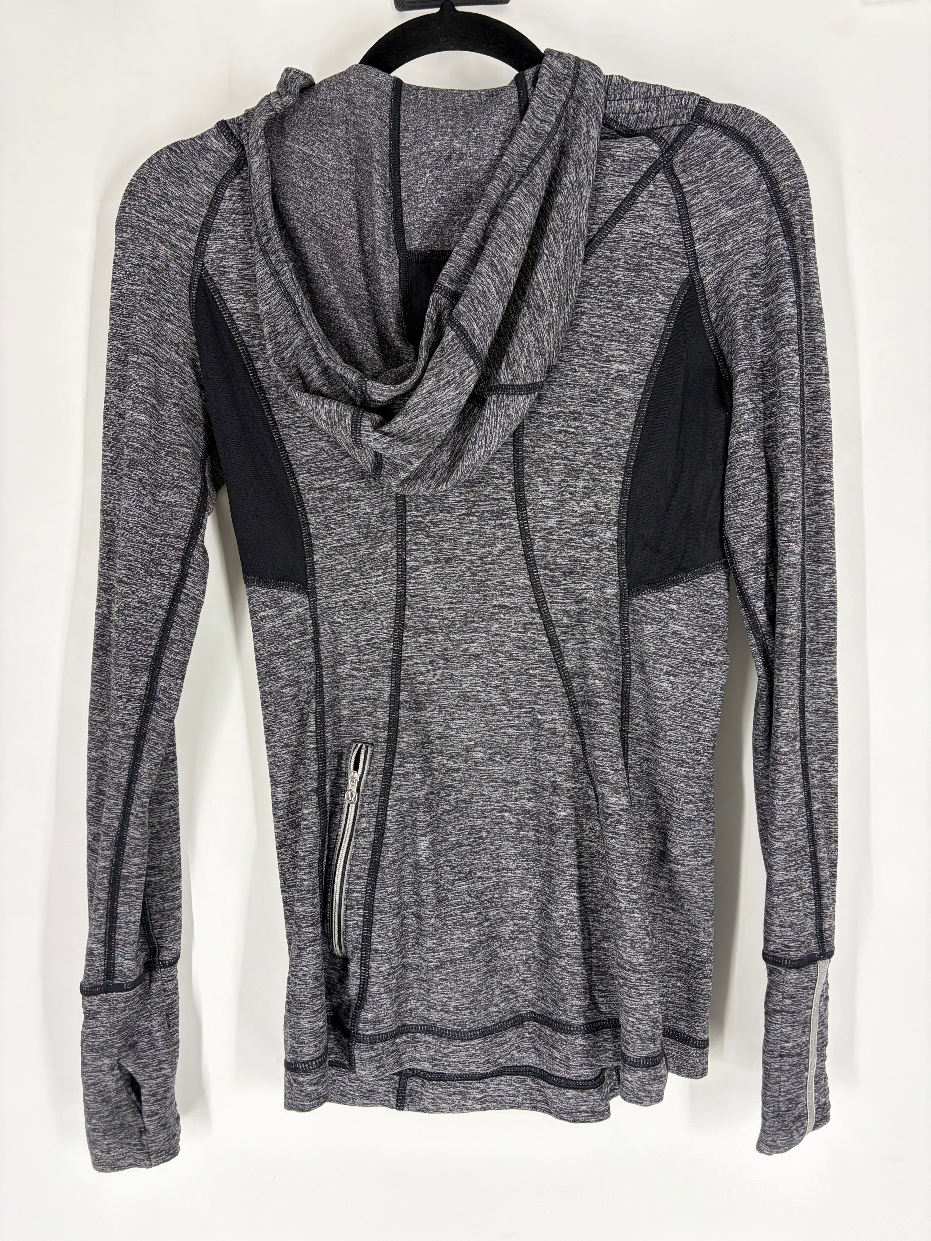 grey Lululemon zip up athletic, 6