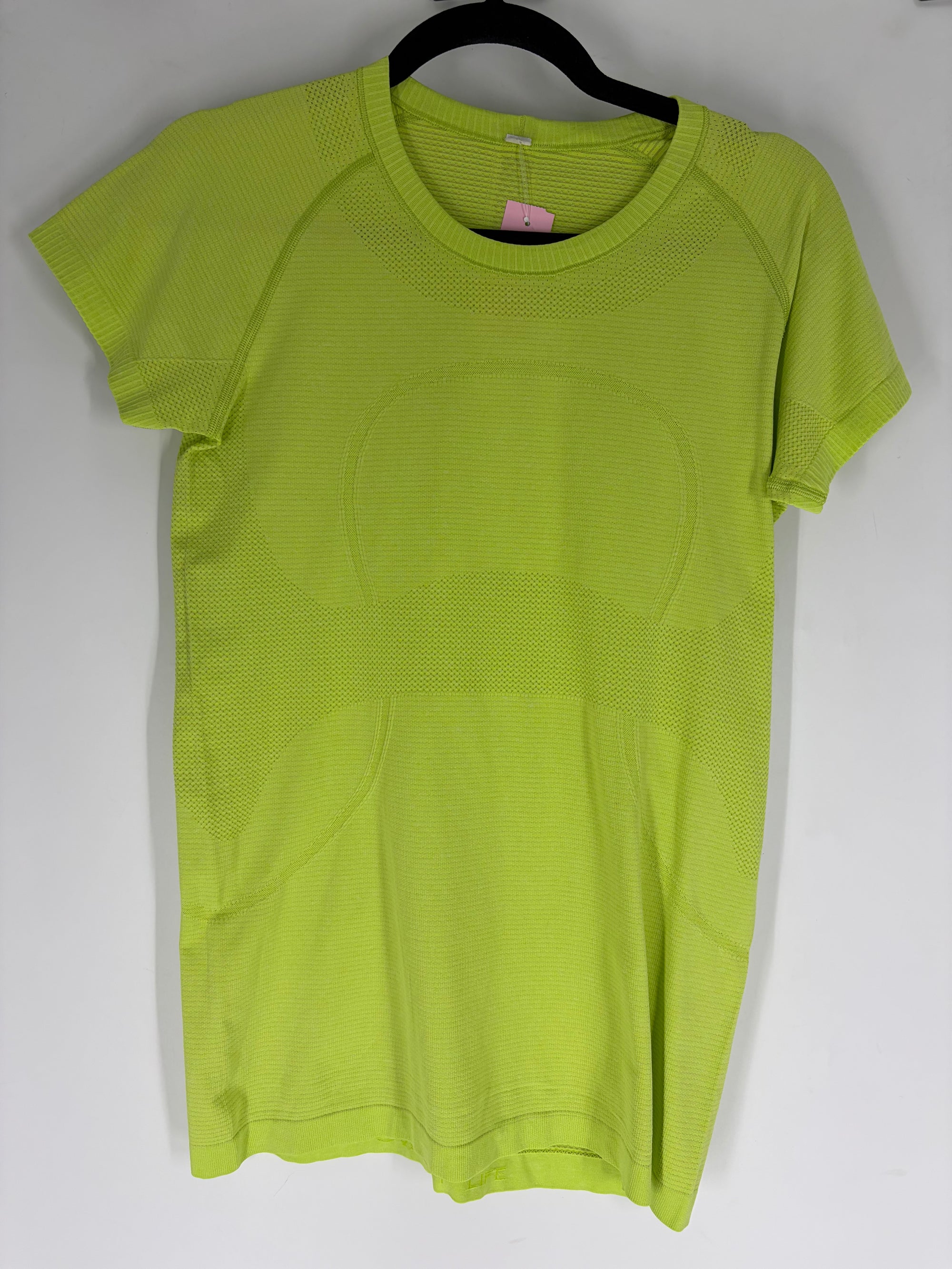 green lululemon run swiftly tee, 10