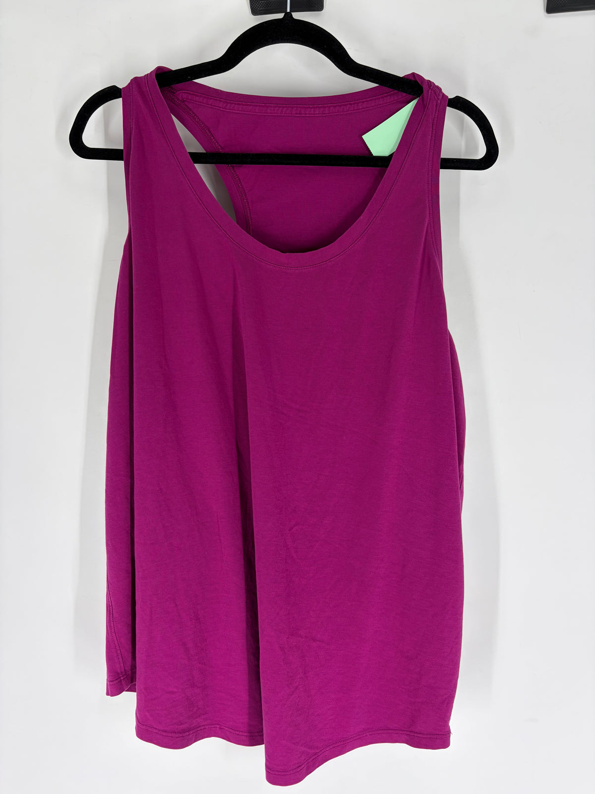 magenta Lululemon active tank, 16