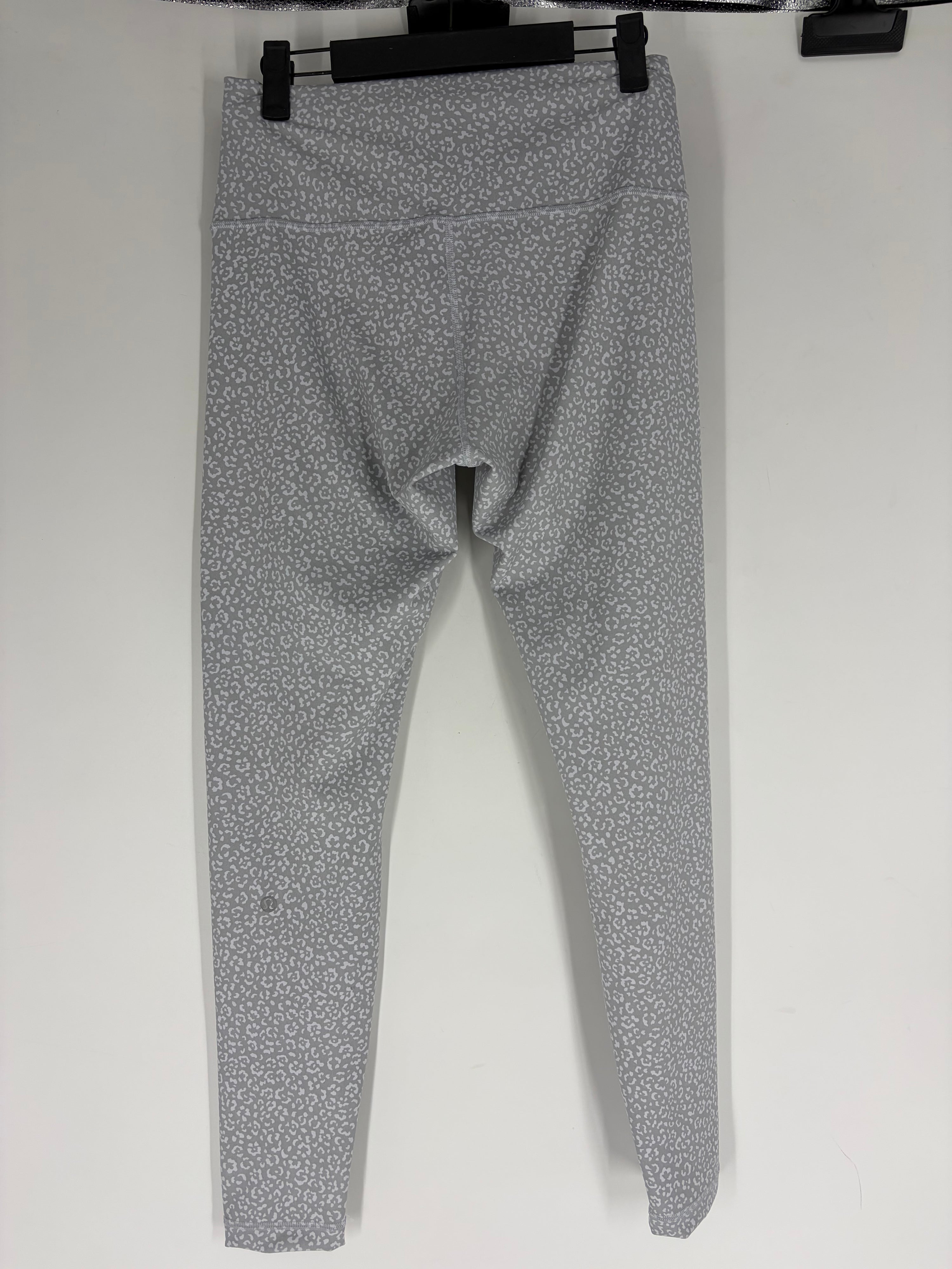 gray lululemon cheetah full length, 10