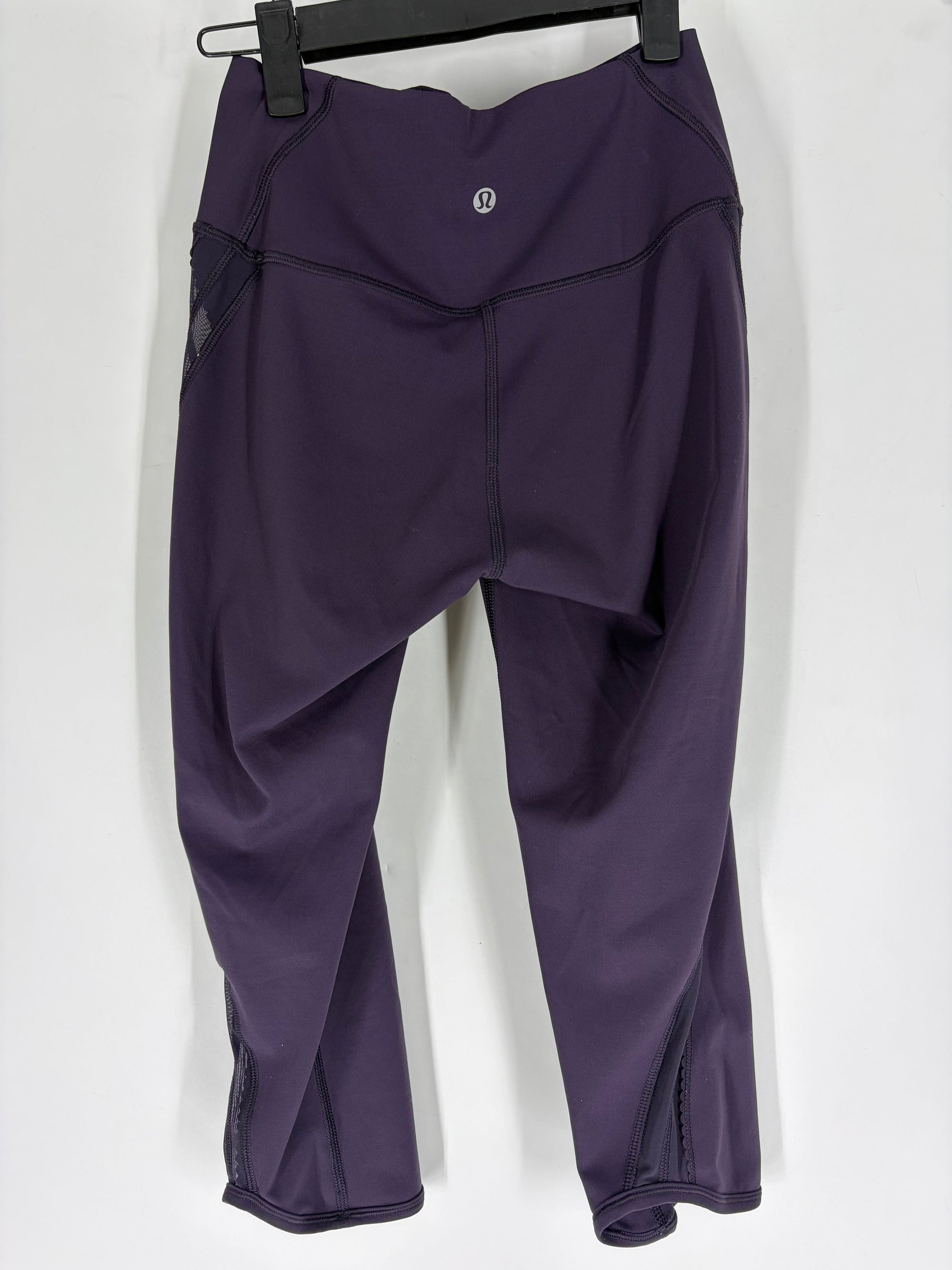 Purple Lululemon Cropped Leggings, 4