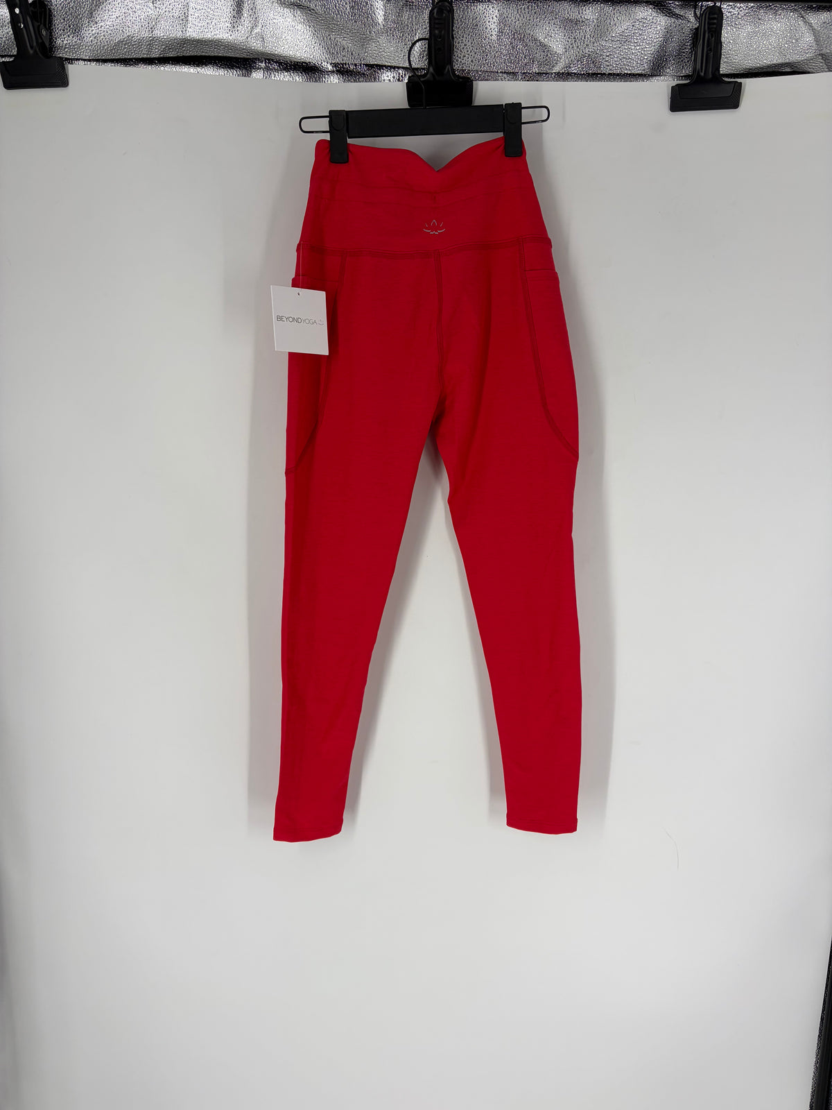 Red Beyond Yoga High Rise Leggings, M