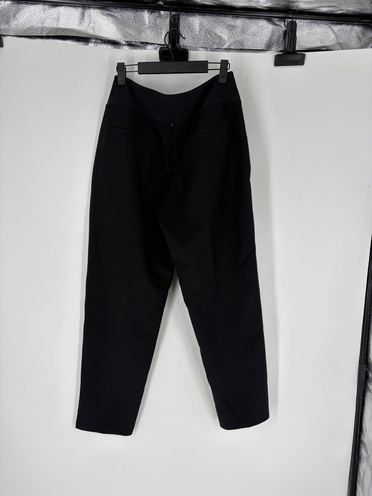 Black Athleta pull on trousers, 6