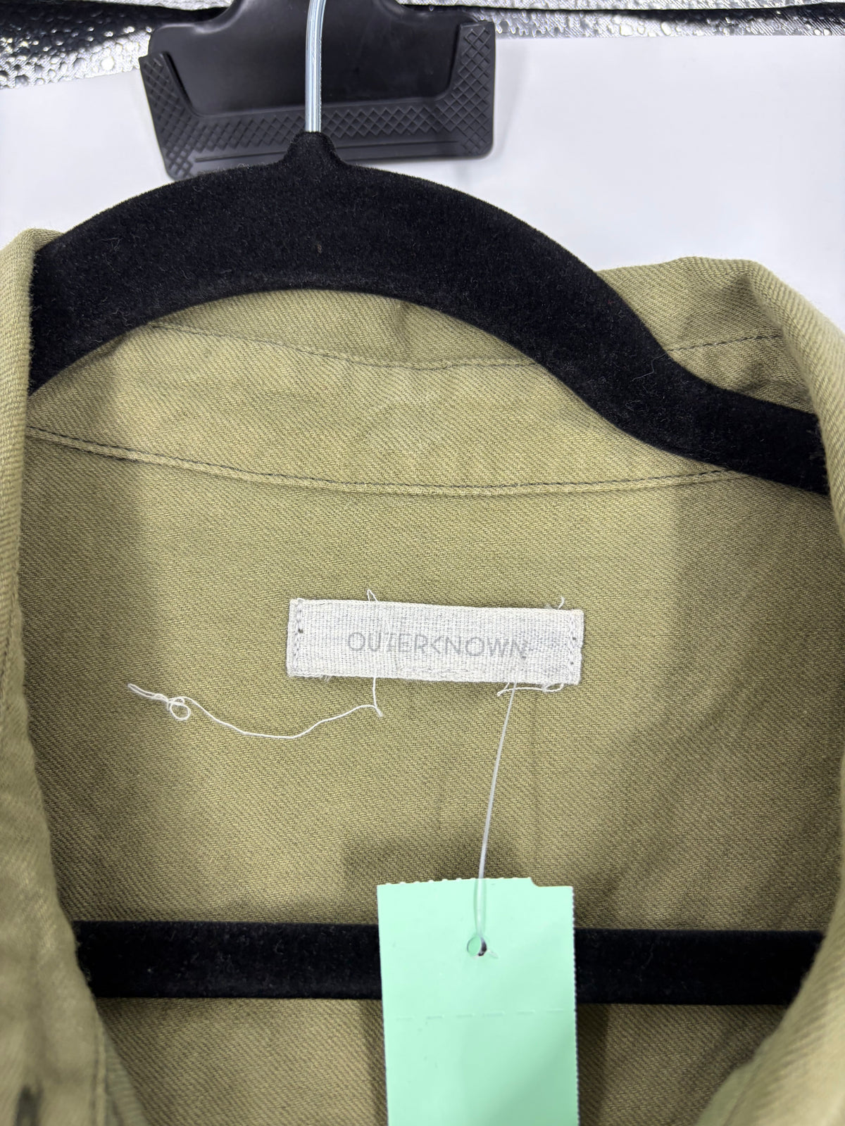 Green Outerknown Short Sleeve Jumpsuit, L