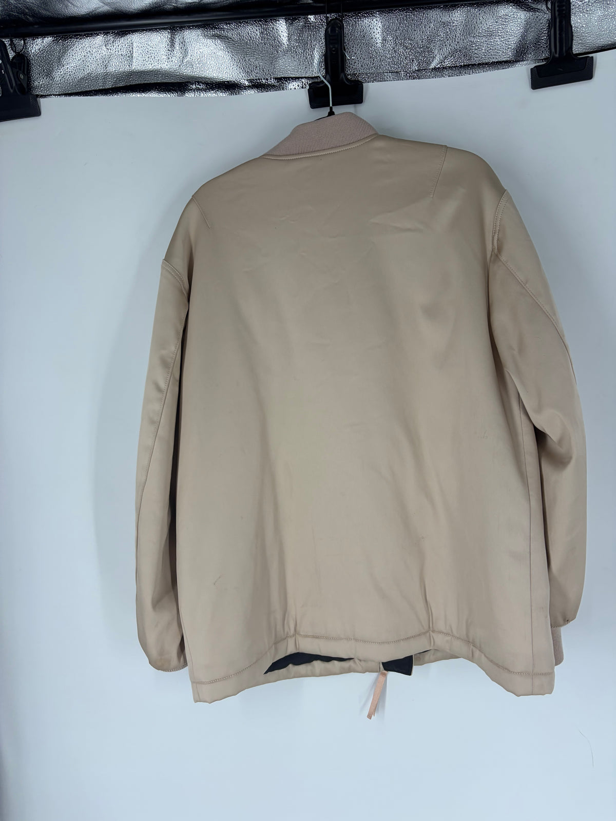 Champagne T by Alexander Wang bomber jacket, M