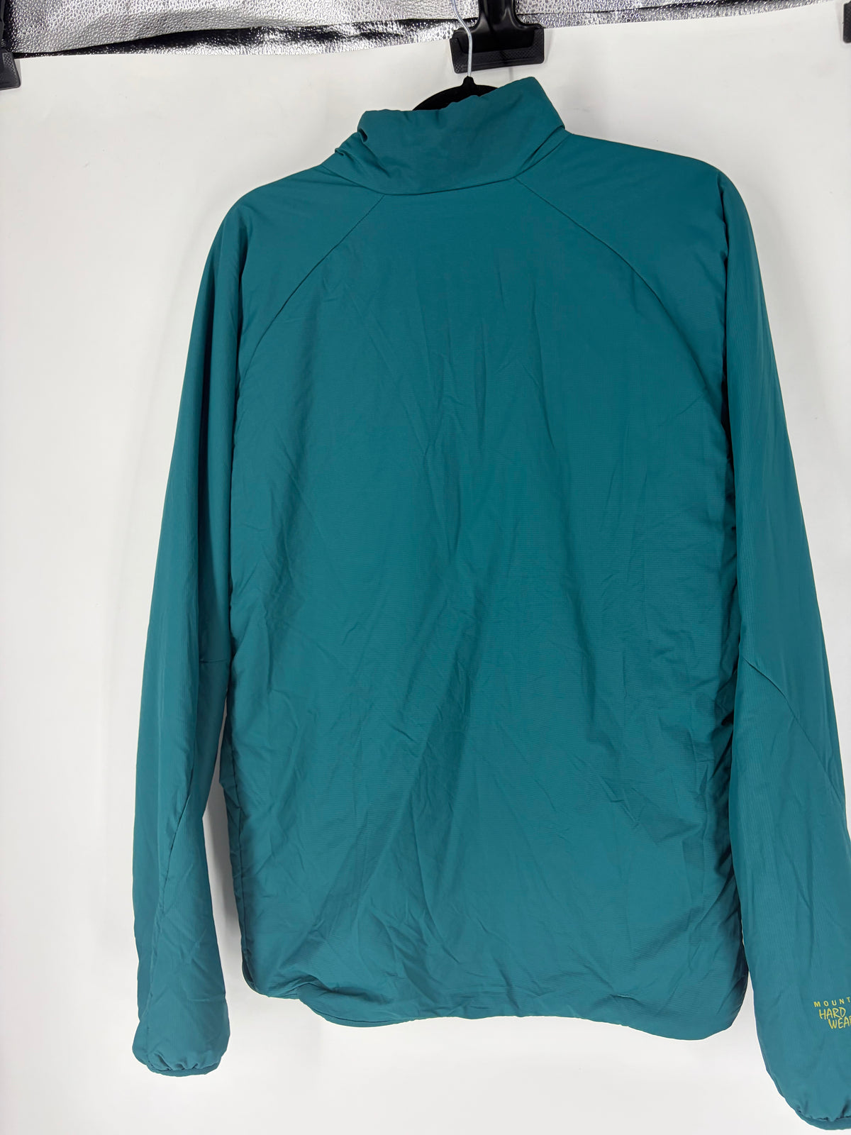 Teal/Yellow Mountain Hardwear outdoors jacket, L