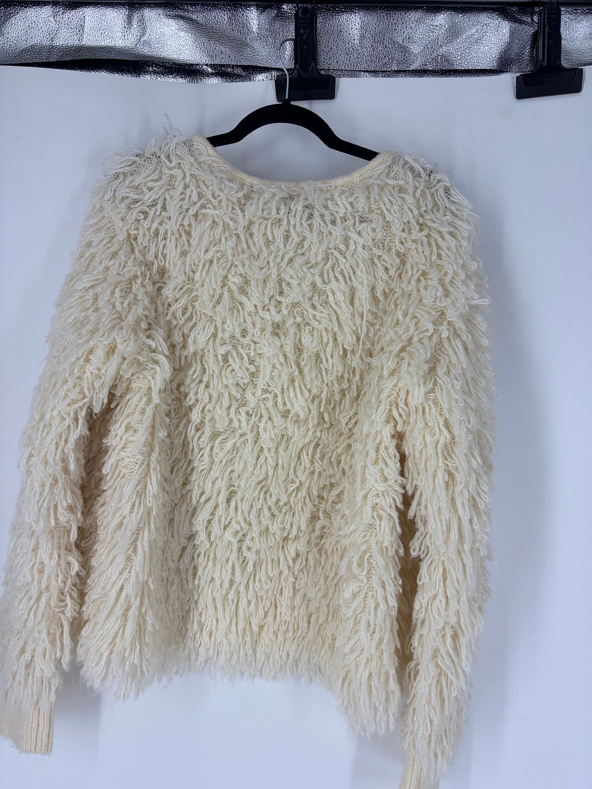 Cream & Other Stories Shaggy Cardigan, M