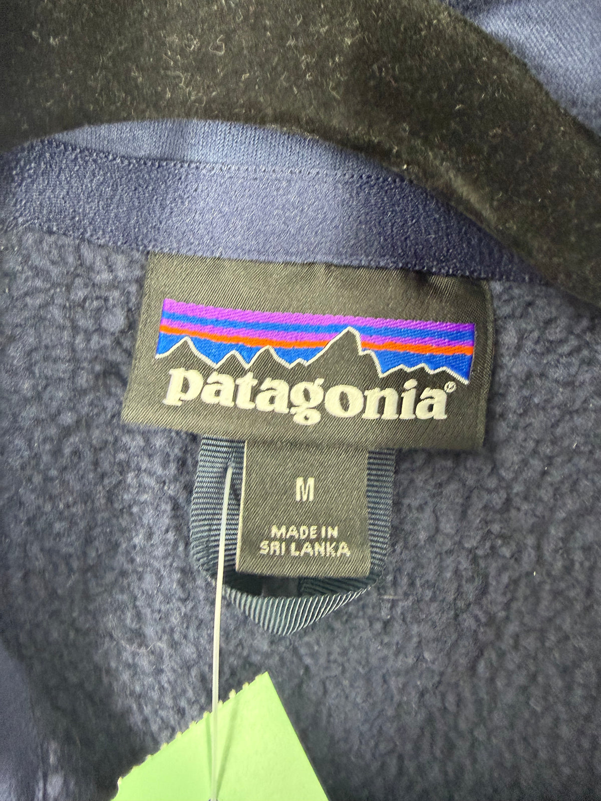Blue Patagonia Half Zip Pullover, M