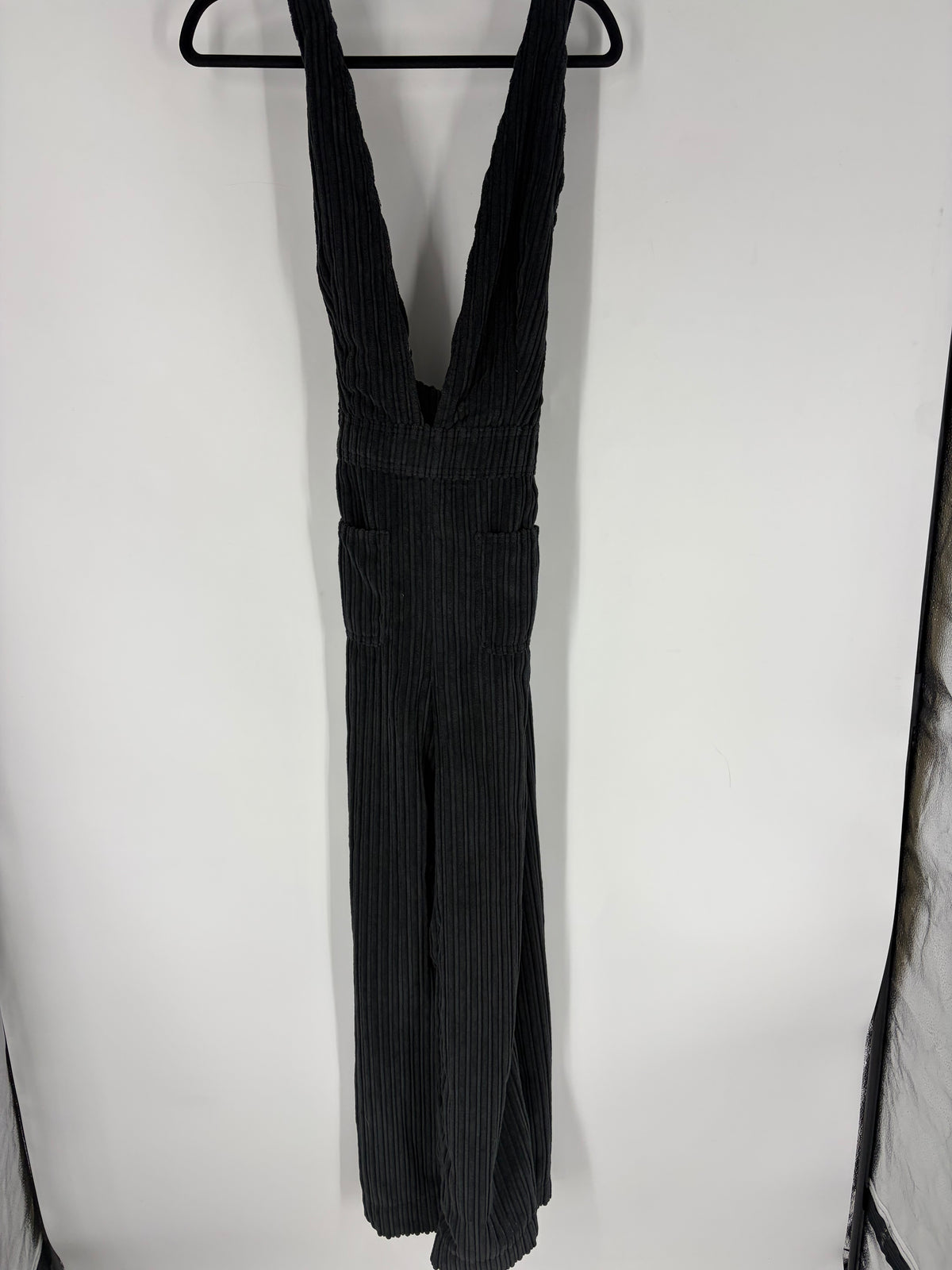 Gray BDG Corduroy Overalls, 8